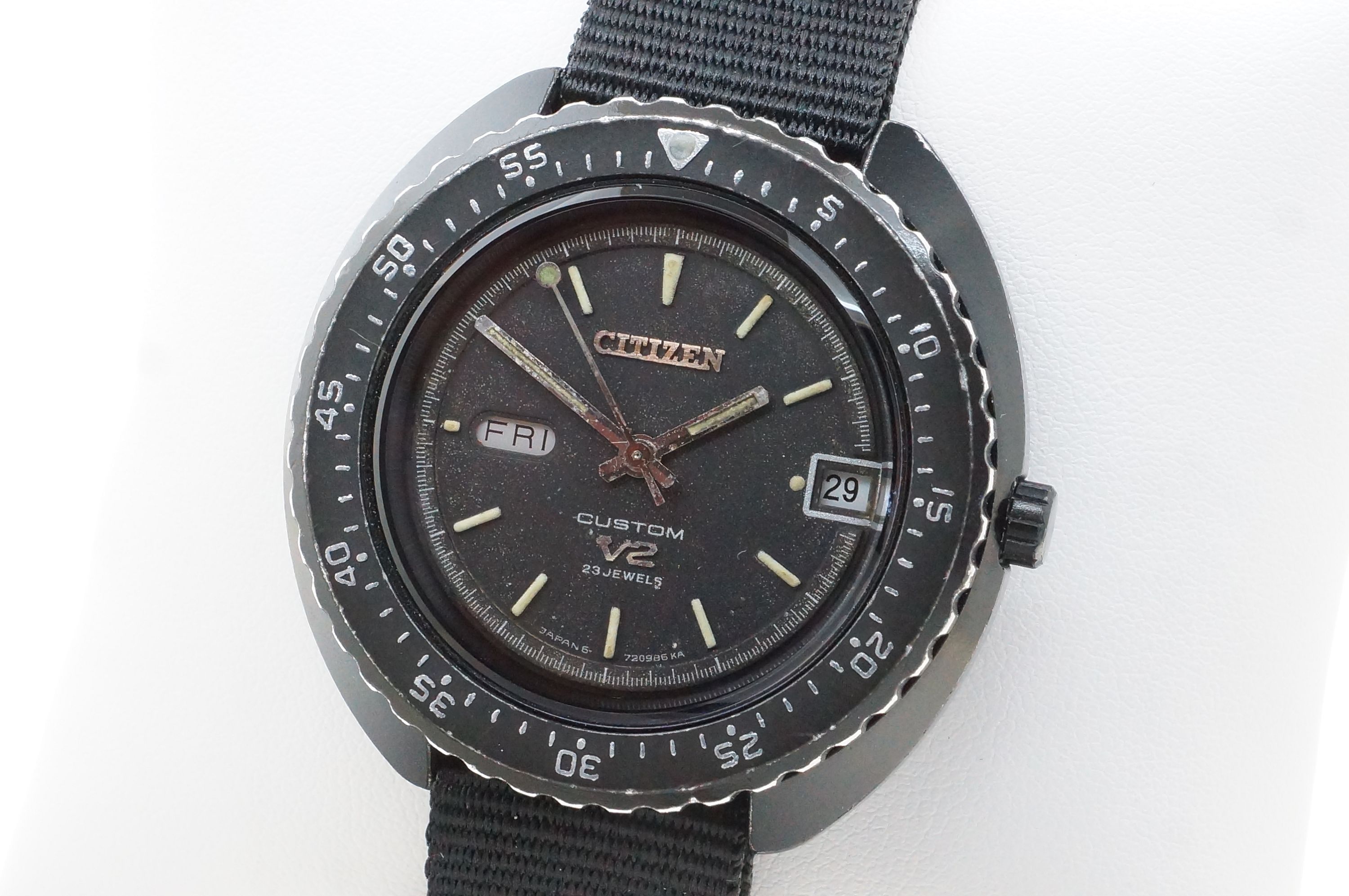 Citizen Custom V2 Automatic Taucheruhr Ref. 4-722400TA – Kaliber 7291 (1973)