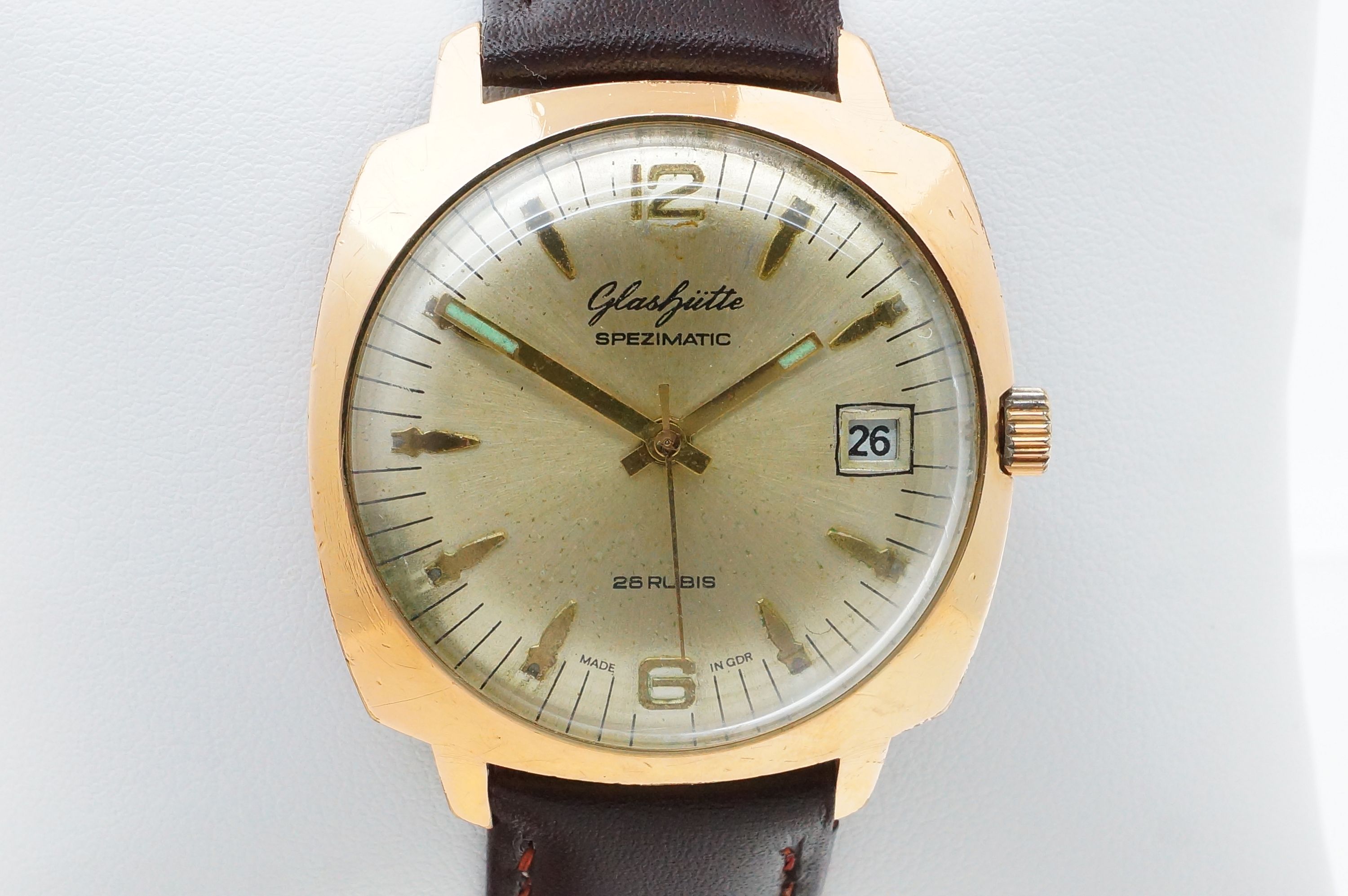 Glashütte Spezimatic 26 Rubis – GUB 75 (1977)