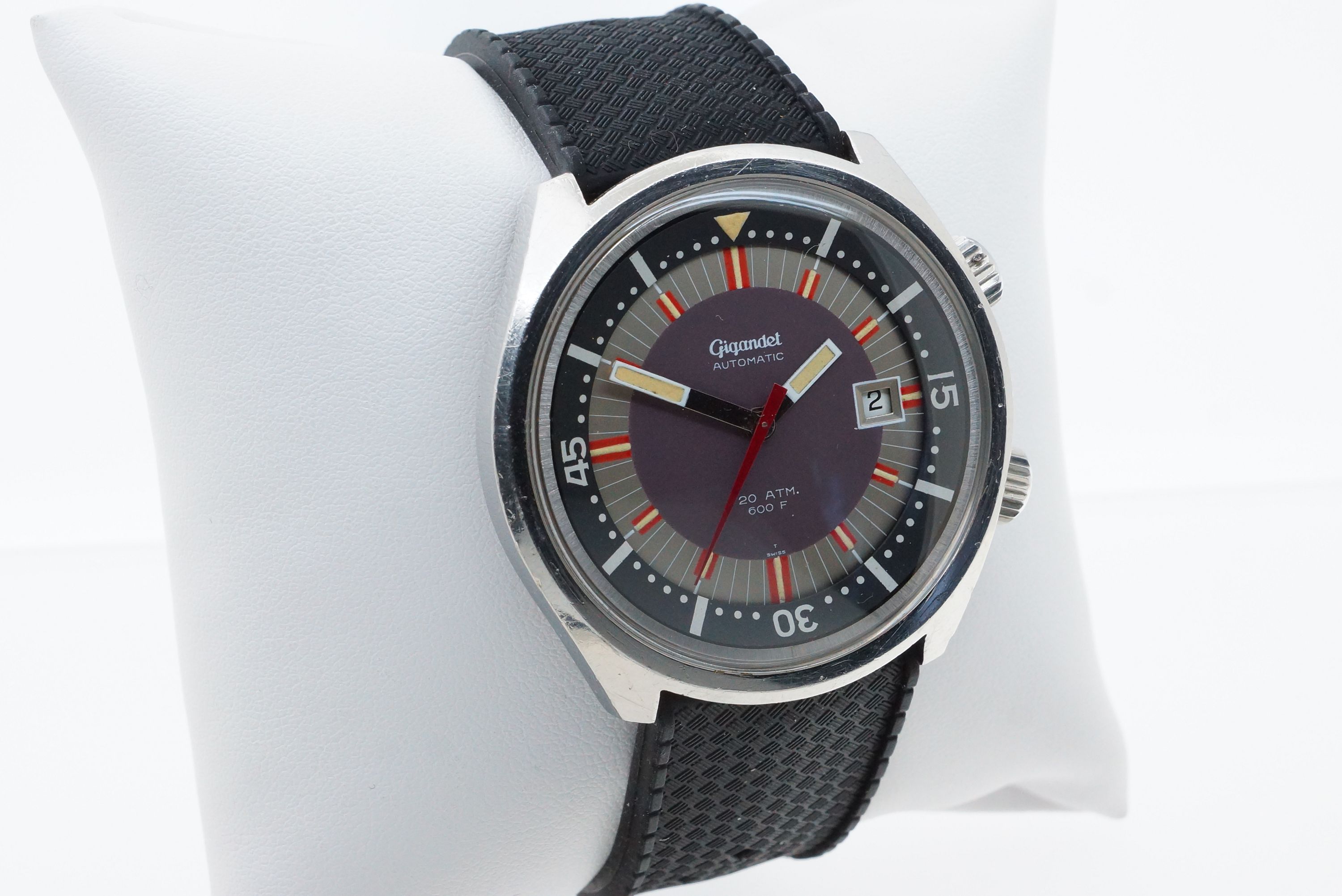 Gigandet Super Compressor 200M Automatic Taucheruhr – ETA 2472 (1968)