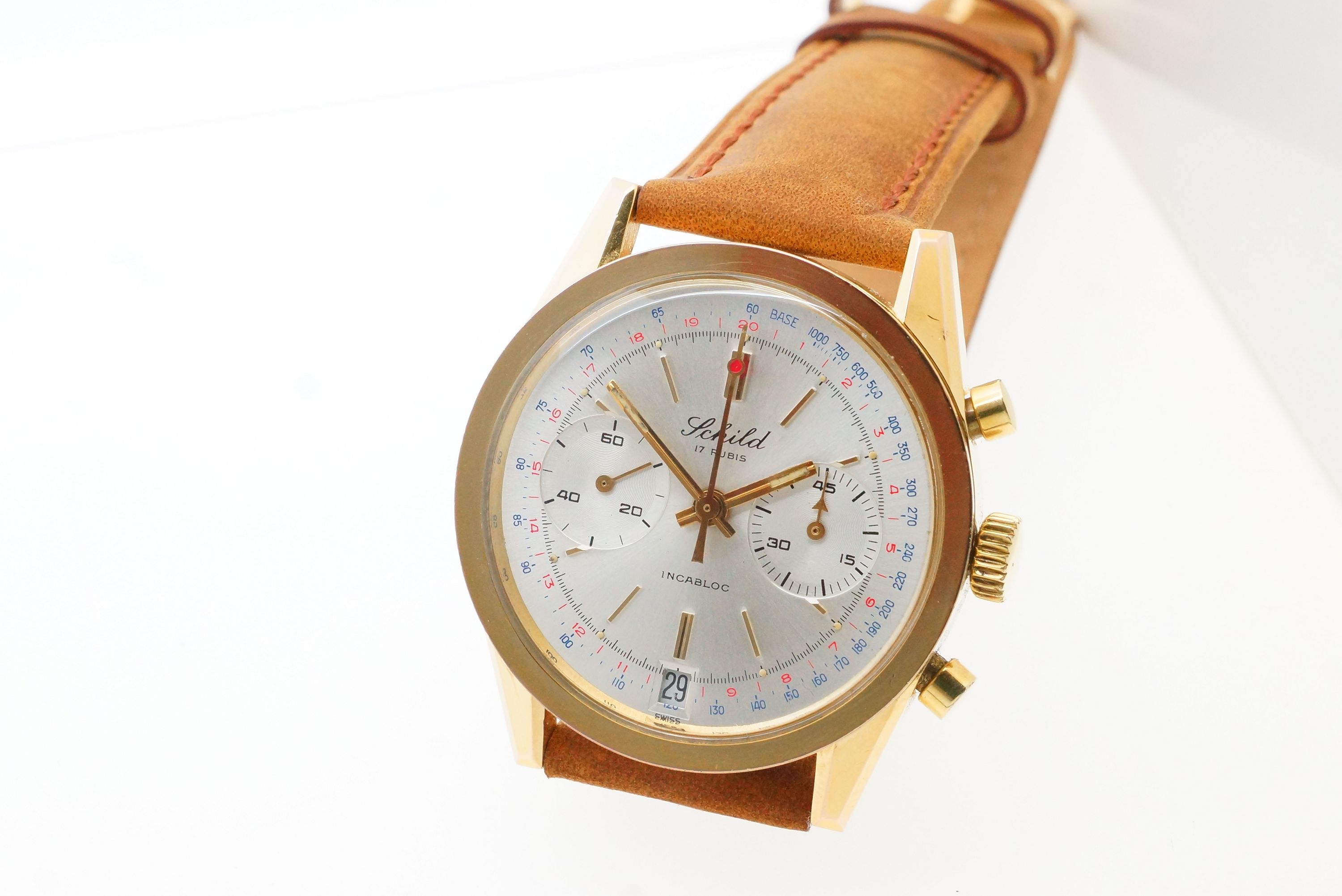 Schild Chronograph 17 Rubis – Landeron 187