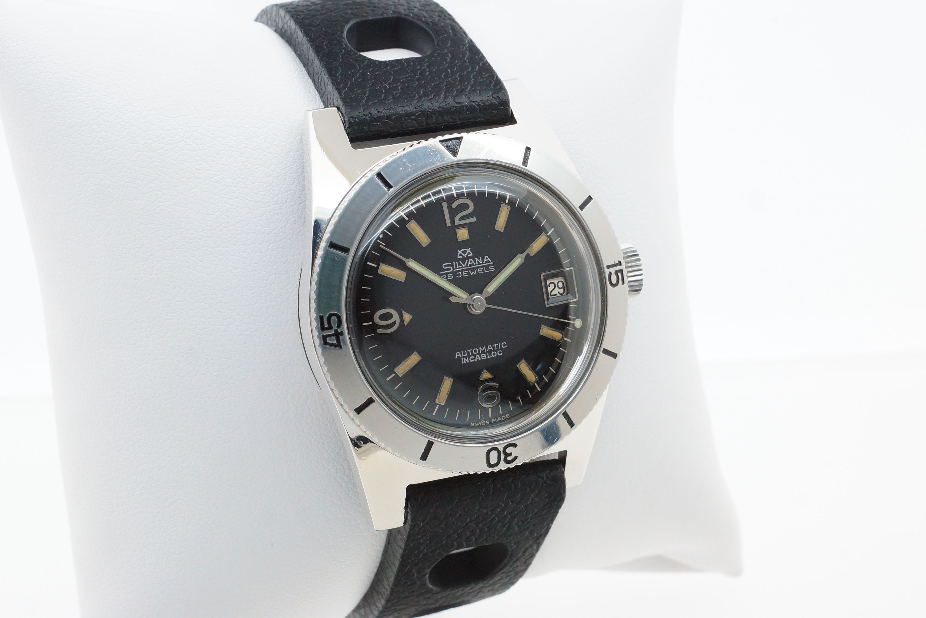 Silvana Automatic Taucheruhr 25 Jewels Ref. 10076C – ETA 2472