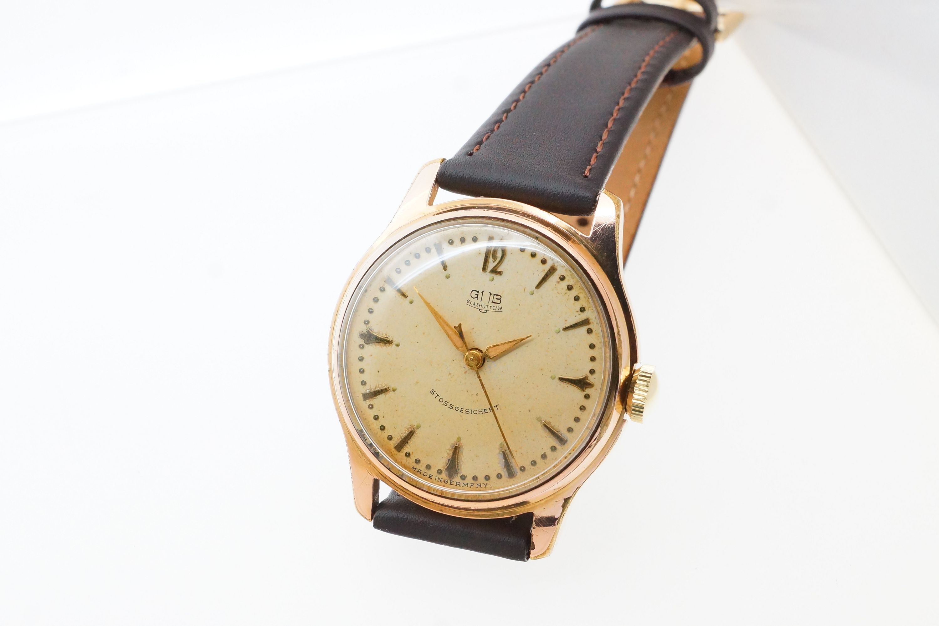 GUB Glashütte Handaufzug – Kaliber 60.1 (1960)