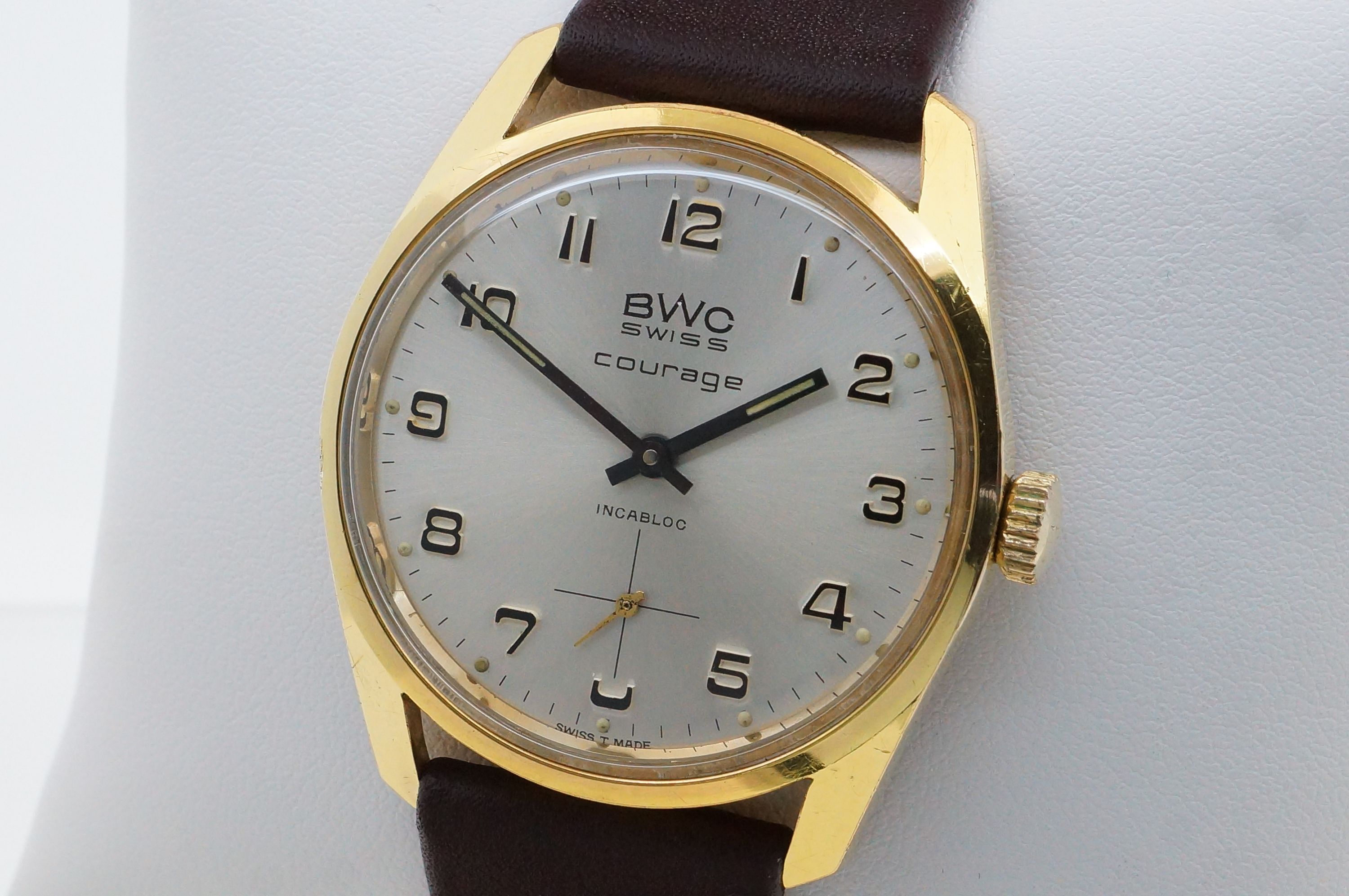 BWC Courage AS 1130 Handaufzug Herrenuhr 60er