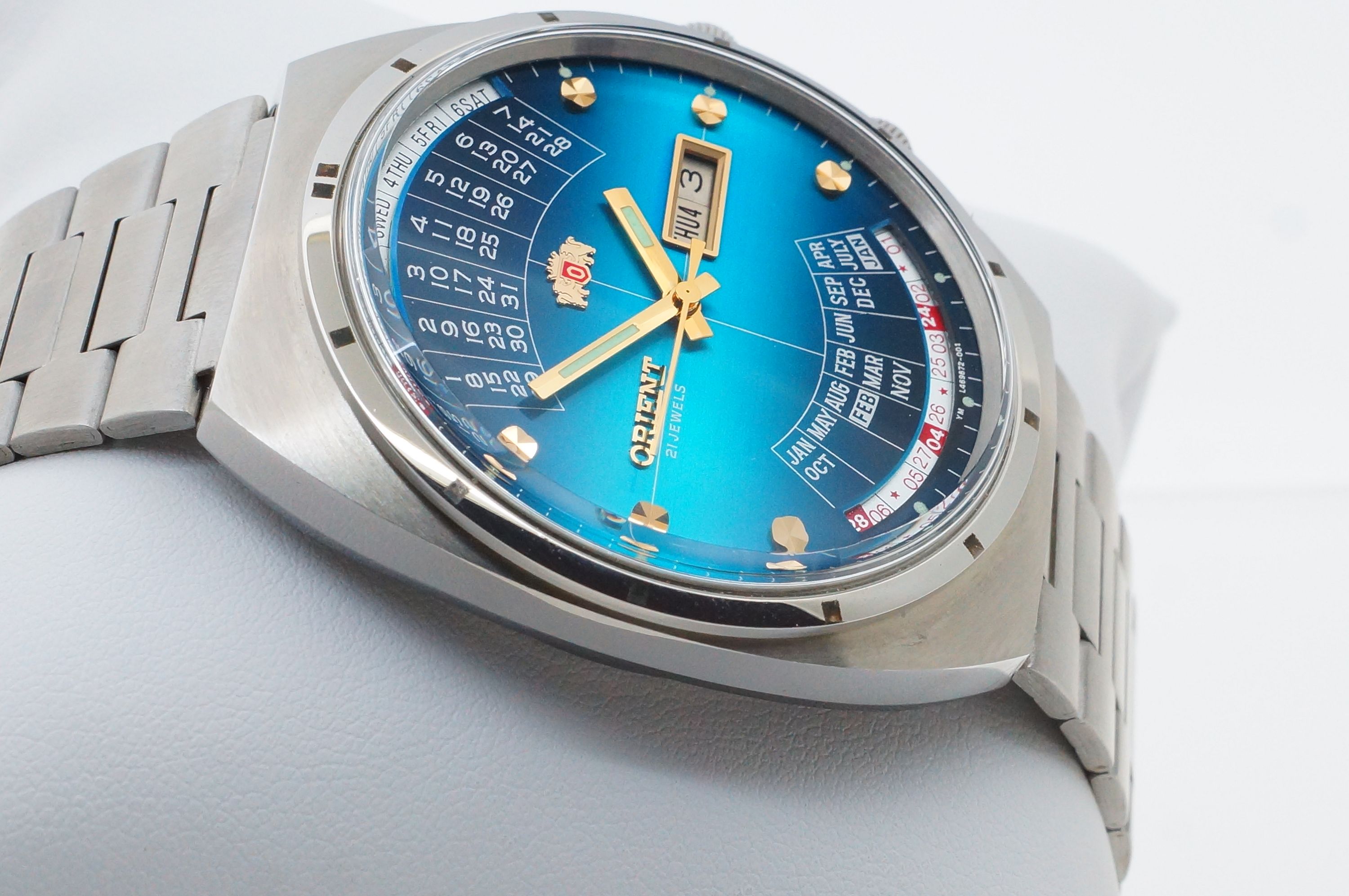 Orient Calendar Automatic 21 Jewels NOS – Kaliber 46943