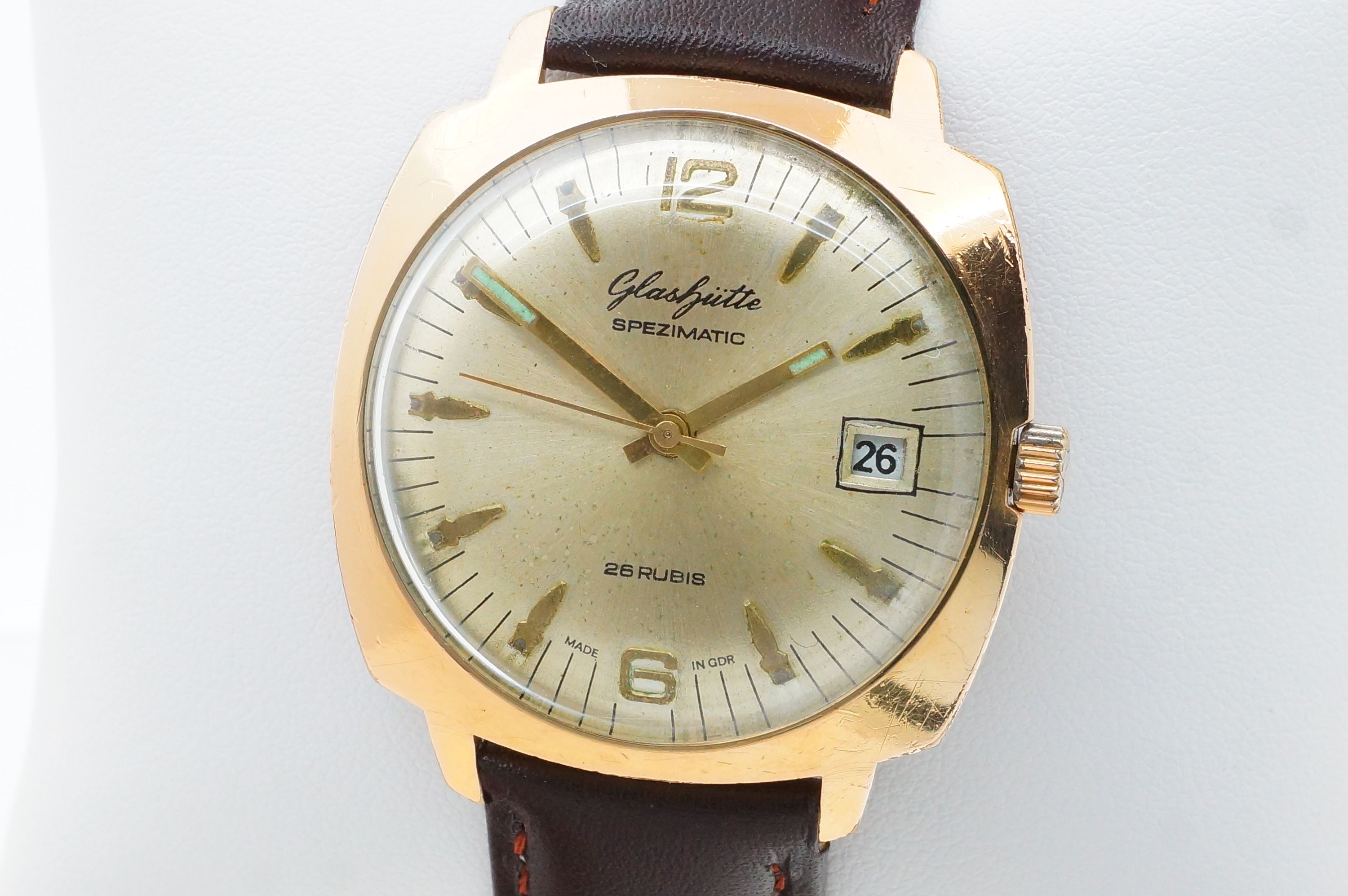 Glashütte Spezimatic 26 Rubis – GUB 75 (1977)