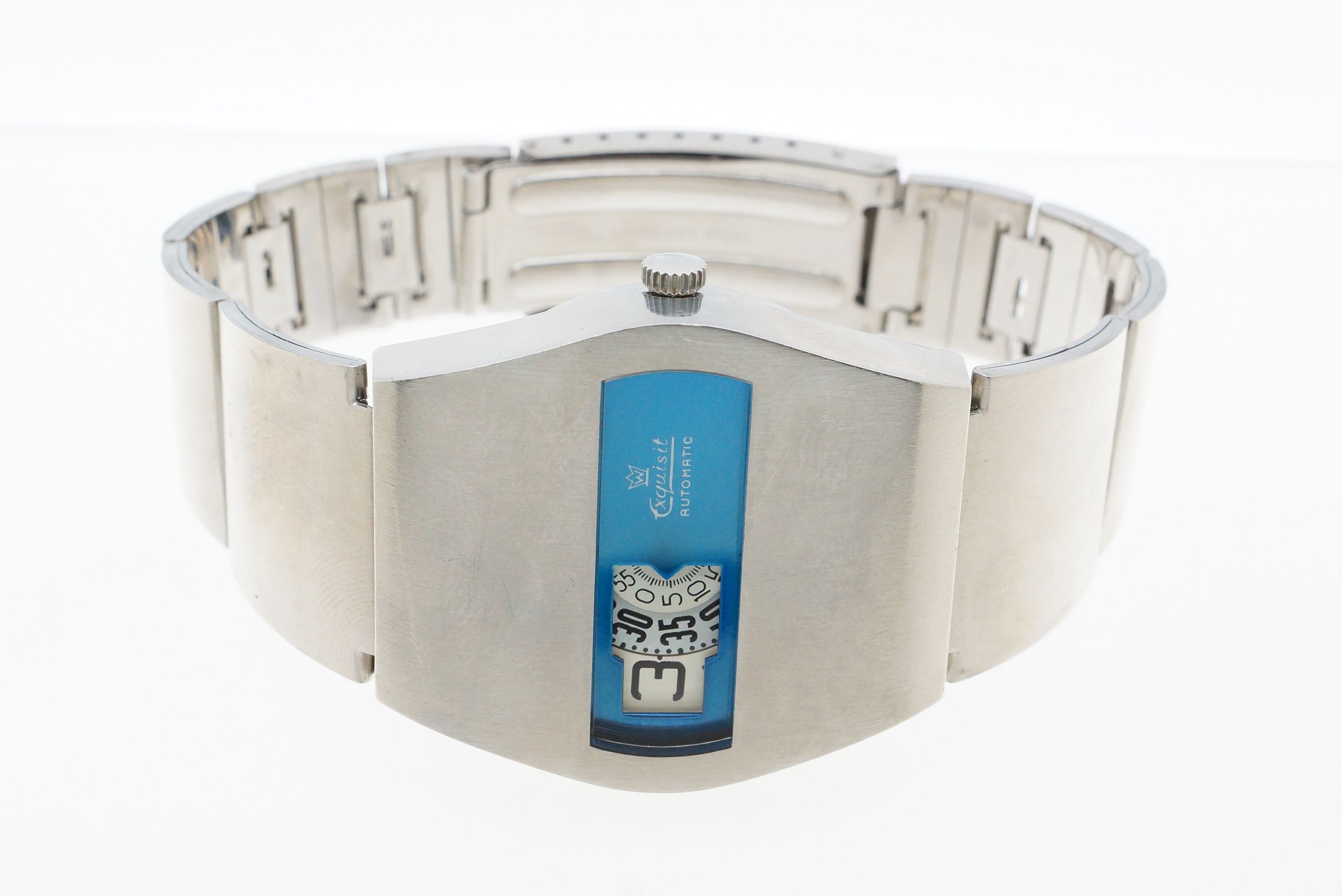 Exquisit Digital Automatic Scheibenuhr – PUW 1560D