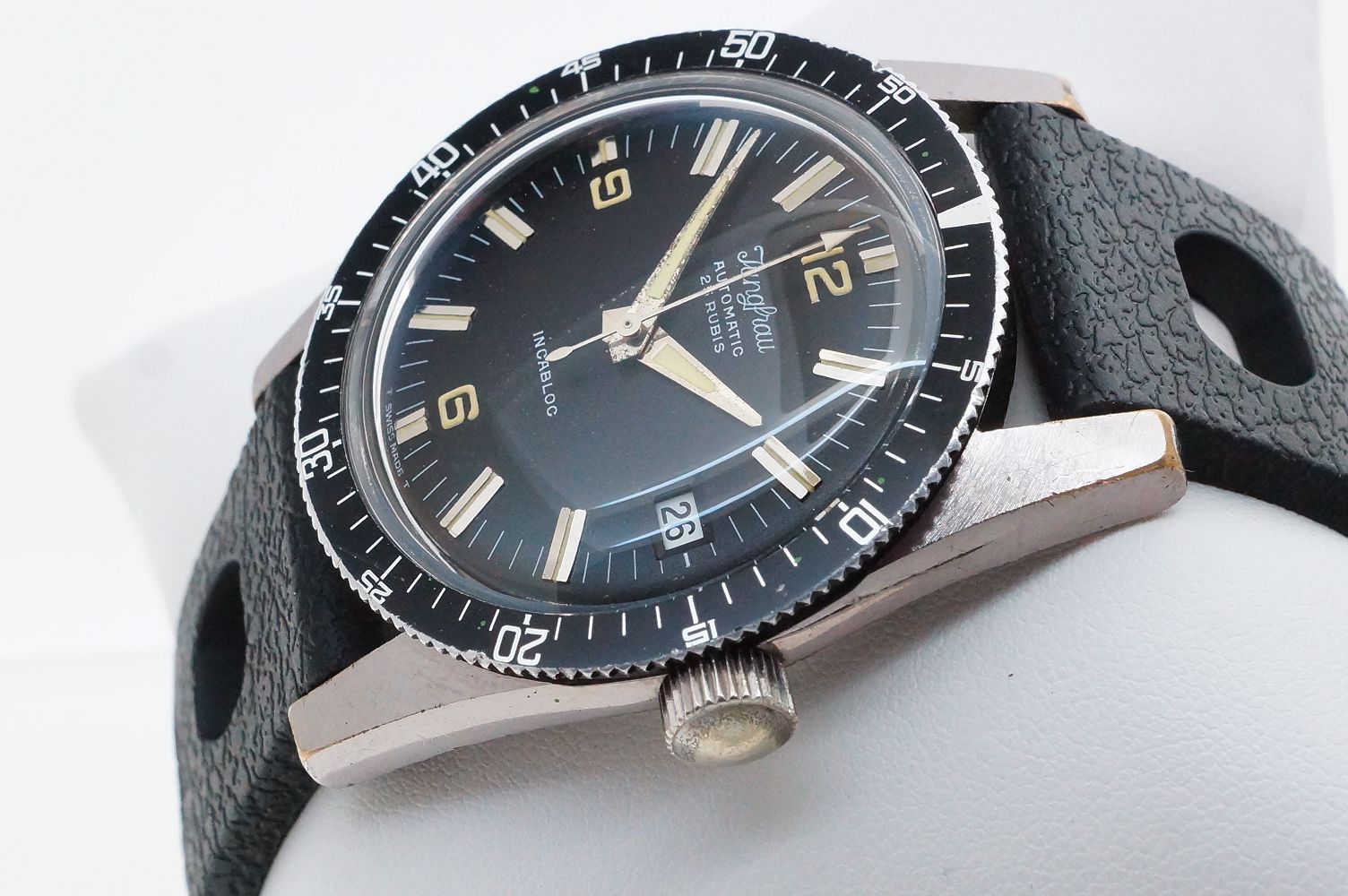 Jungfrau 20 Atmos Taucheruhr Automatic 25 Rubis – AS 2063