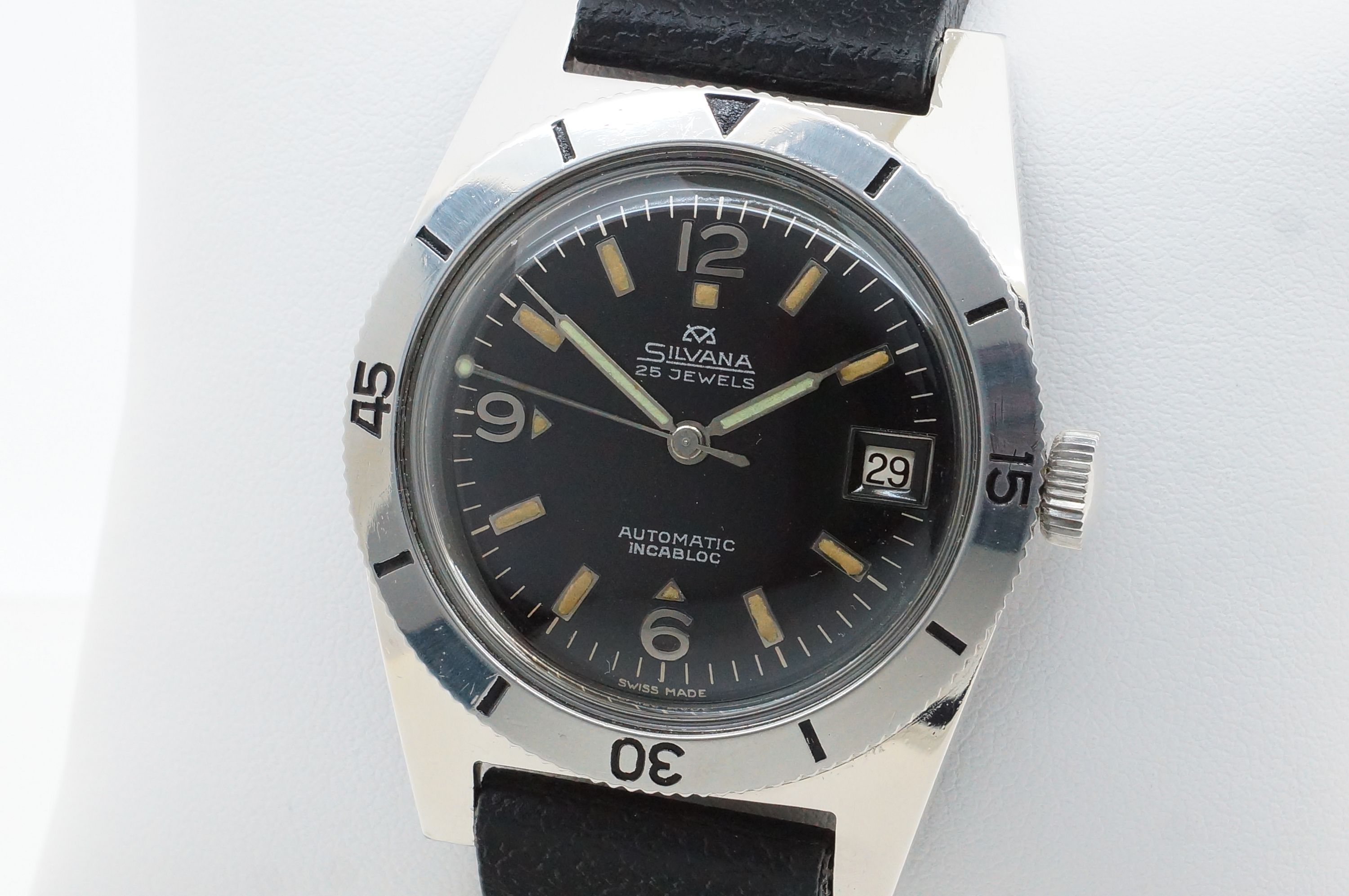 Silvana Automatic Taucheruhr 25 Jewels Ref. 10076C – ETA 2472