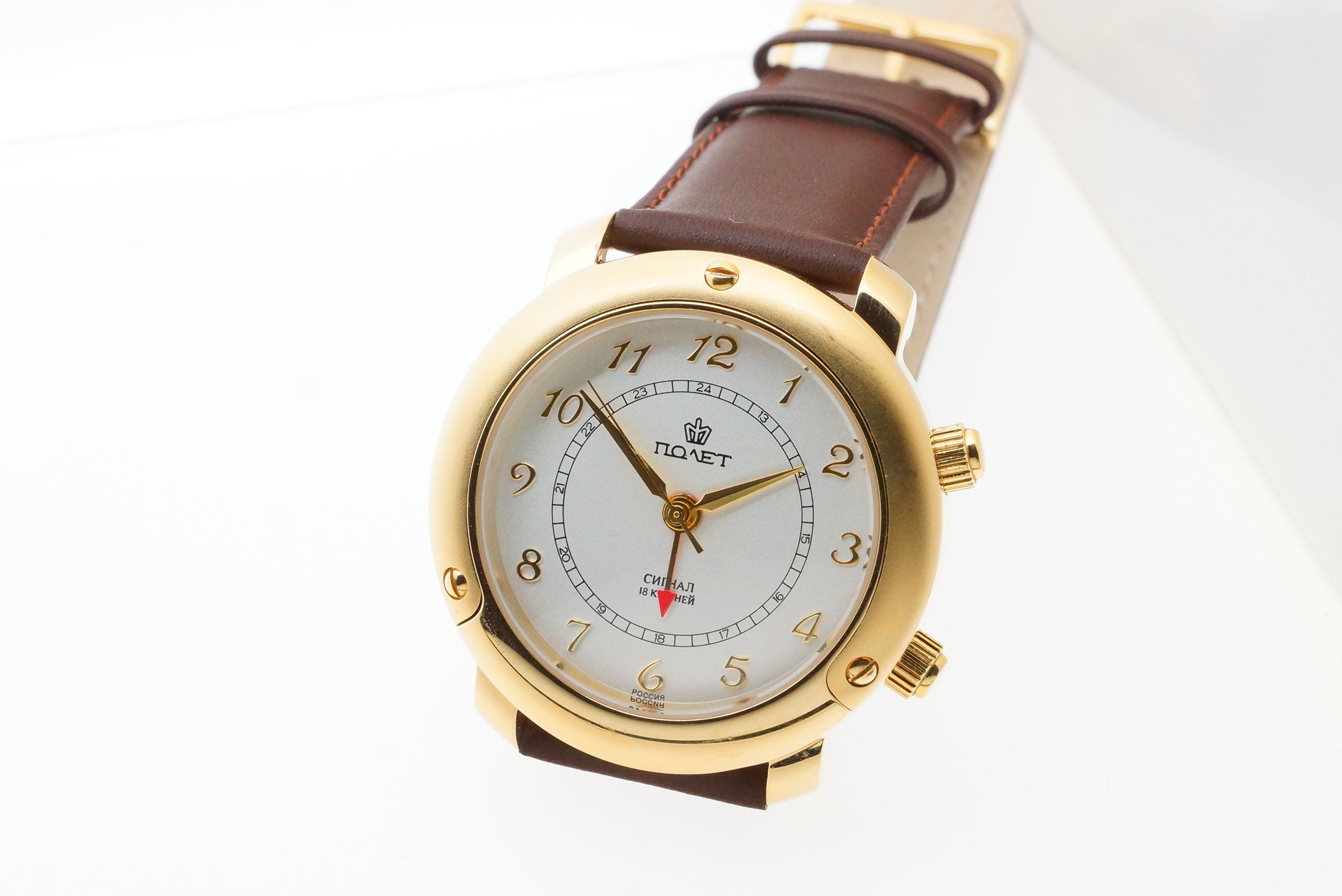 Poljot Alarm Armbandwecker – Kaliber 2612.1