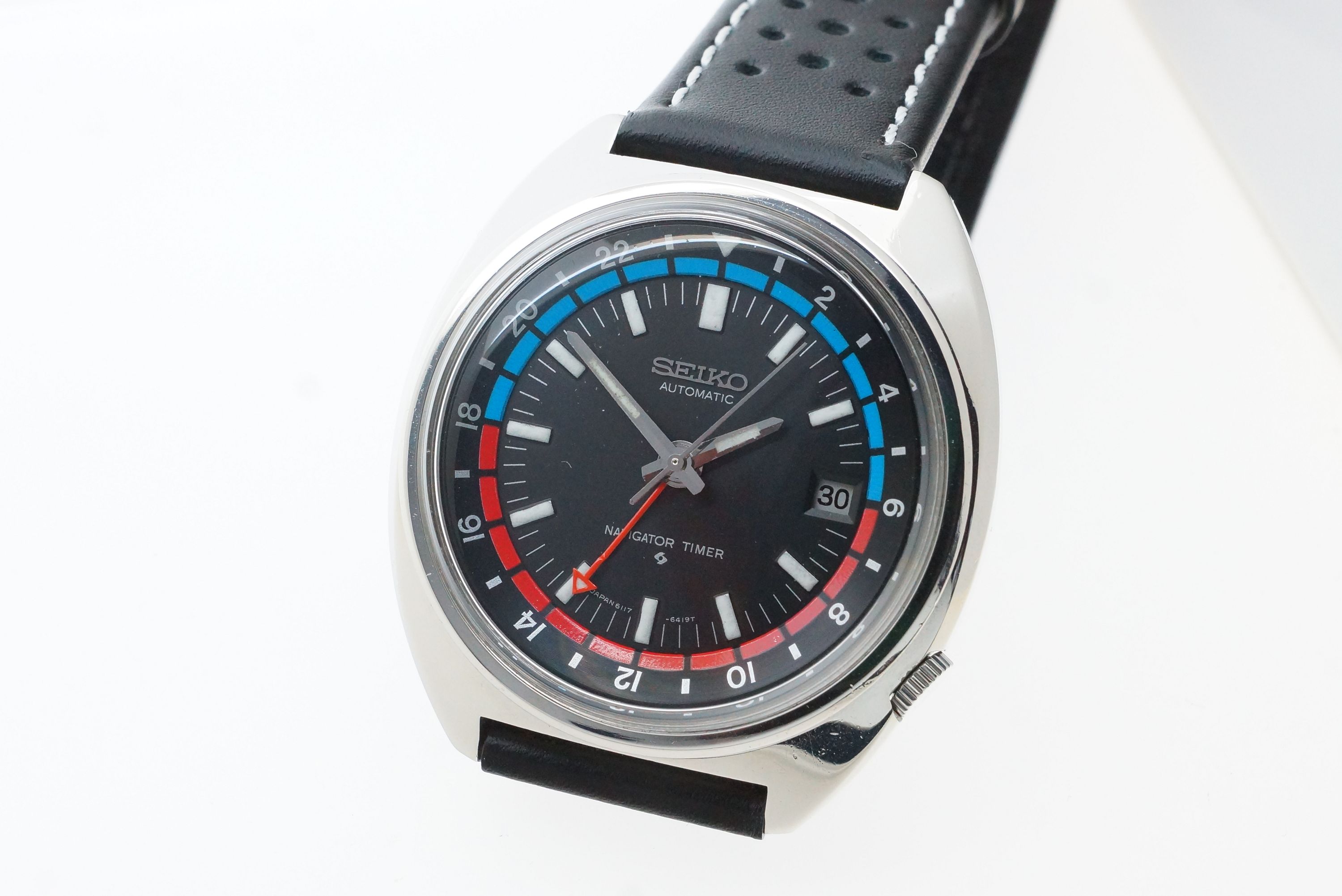 Seiko Navigator Timer Automatic GMT Ref. 6117-6419 – Kaliber 6117B (1974)