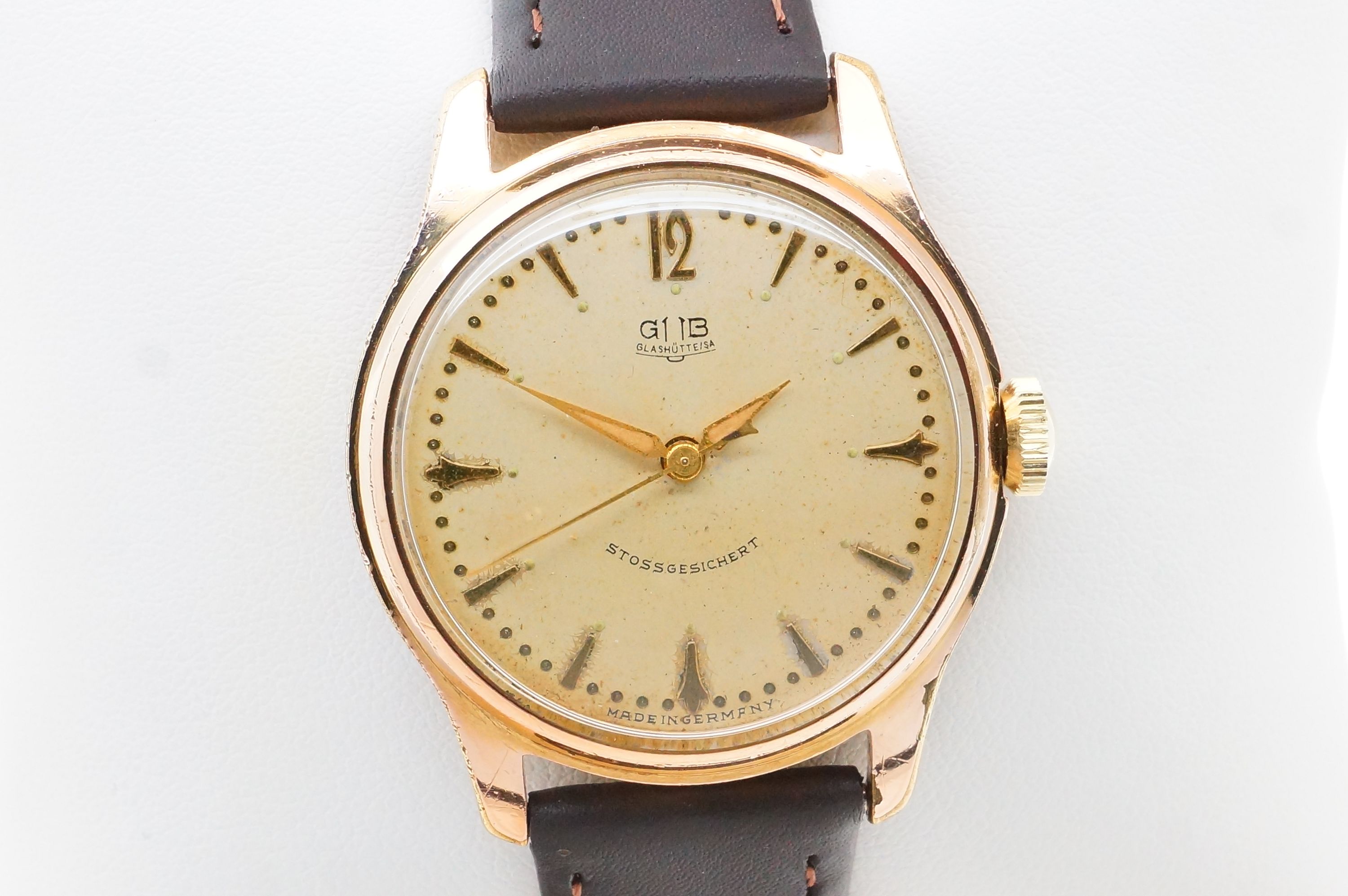 GUB Glashütte Handaufzug – Kaliber 60.1 (1960)