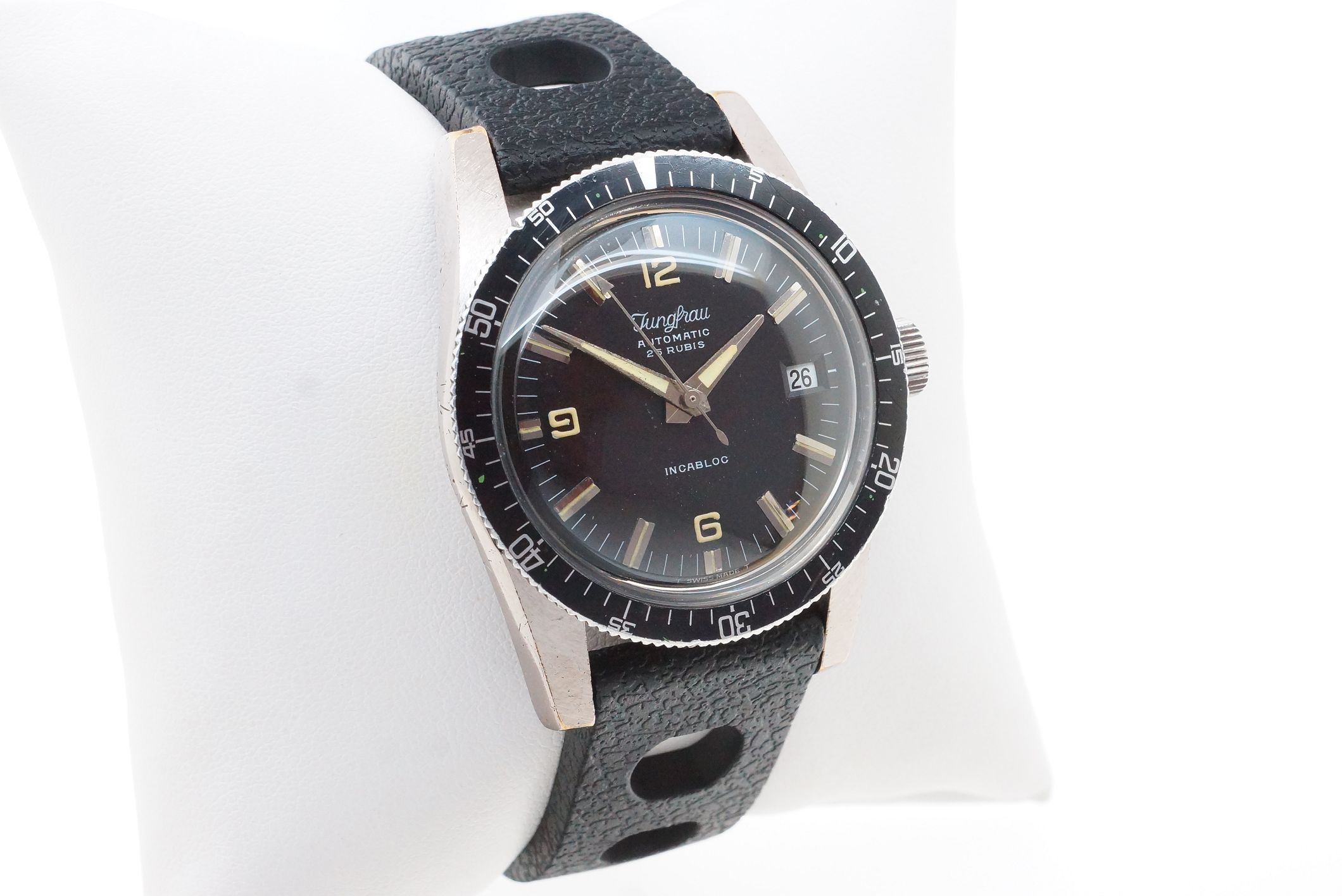 Jungfrau 20 Atmos Taucheruhr Automatic 25 Rubis – AS 2063