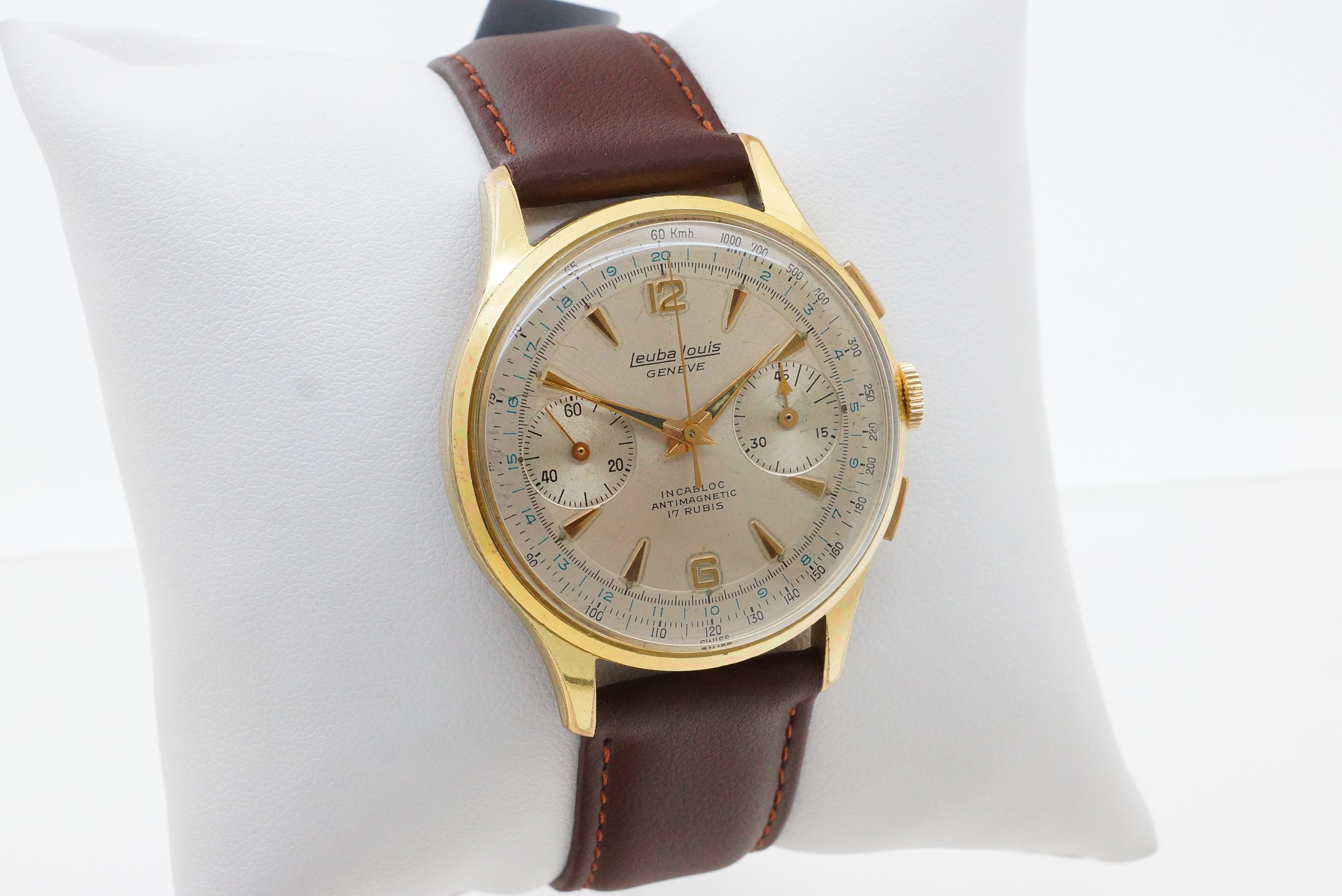 Leuba Louis Geneve Chronograph 17 Rubis – Venus 188