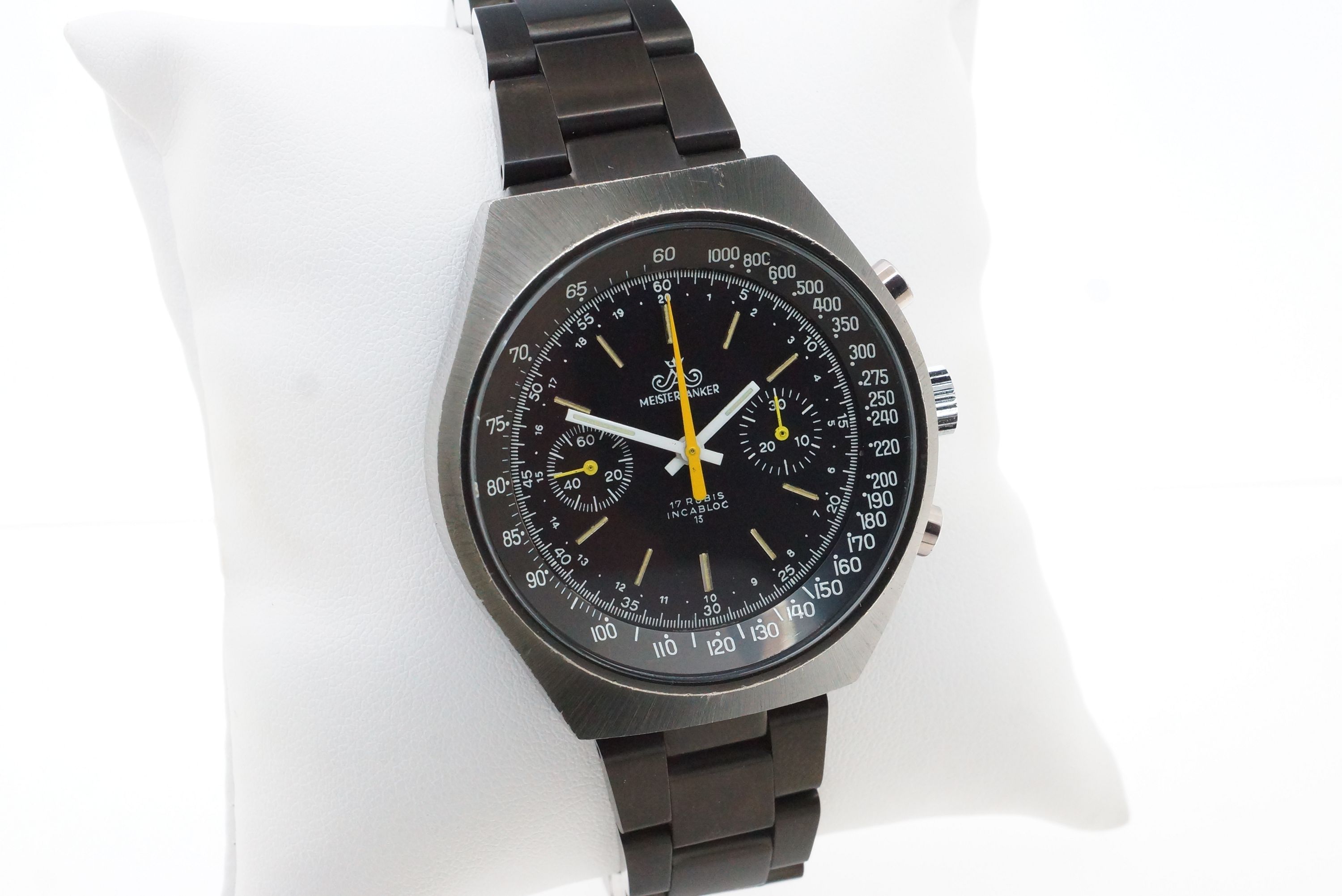 Meister Anker PVD Chronograph – Valjoux 7733