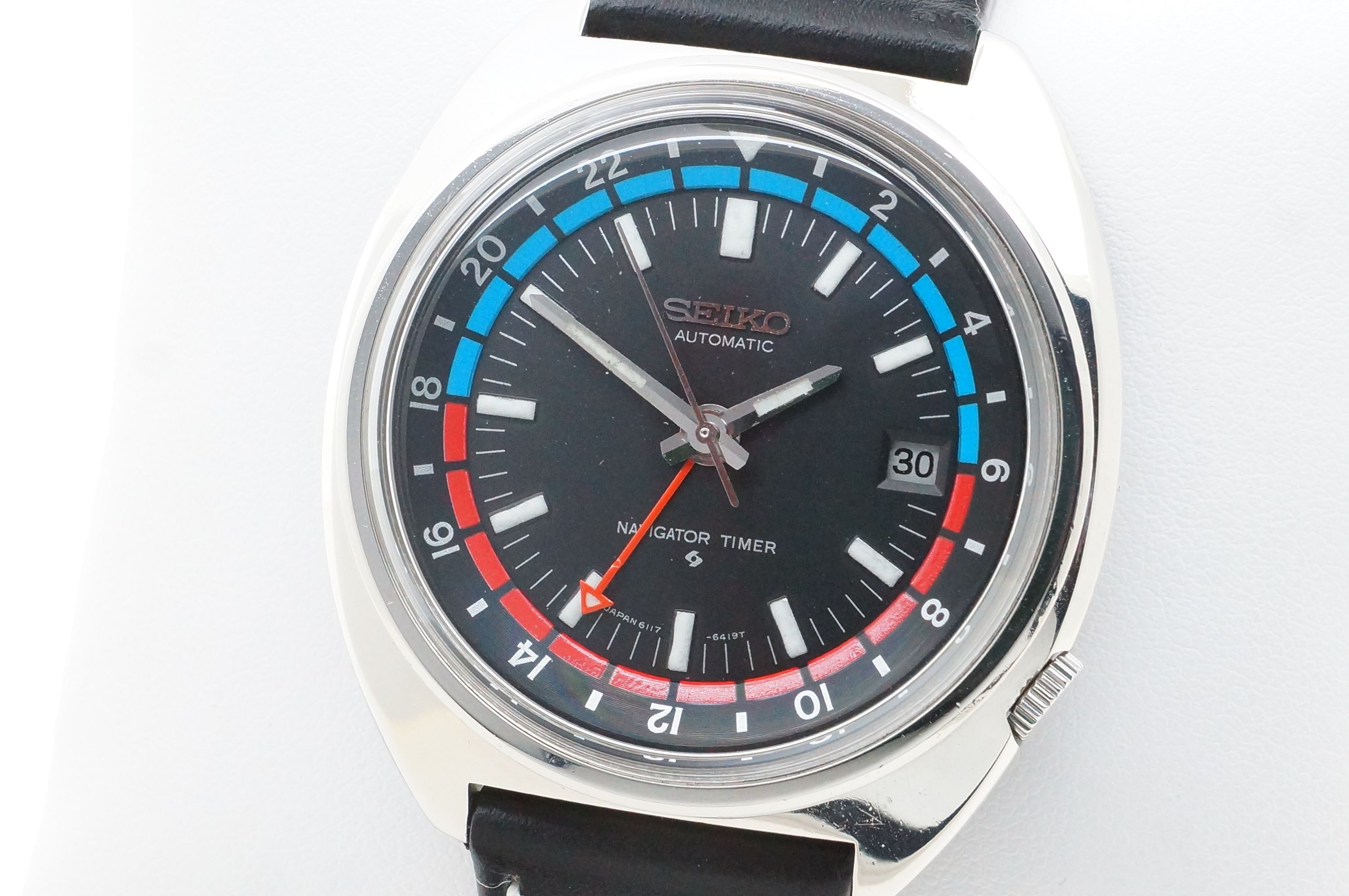 Seiko Navigator Timer Automatic GMT Ref. 6117-6419 – Kaliber 6117B (1974)