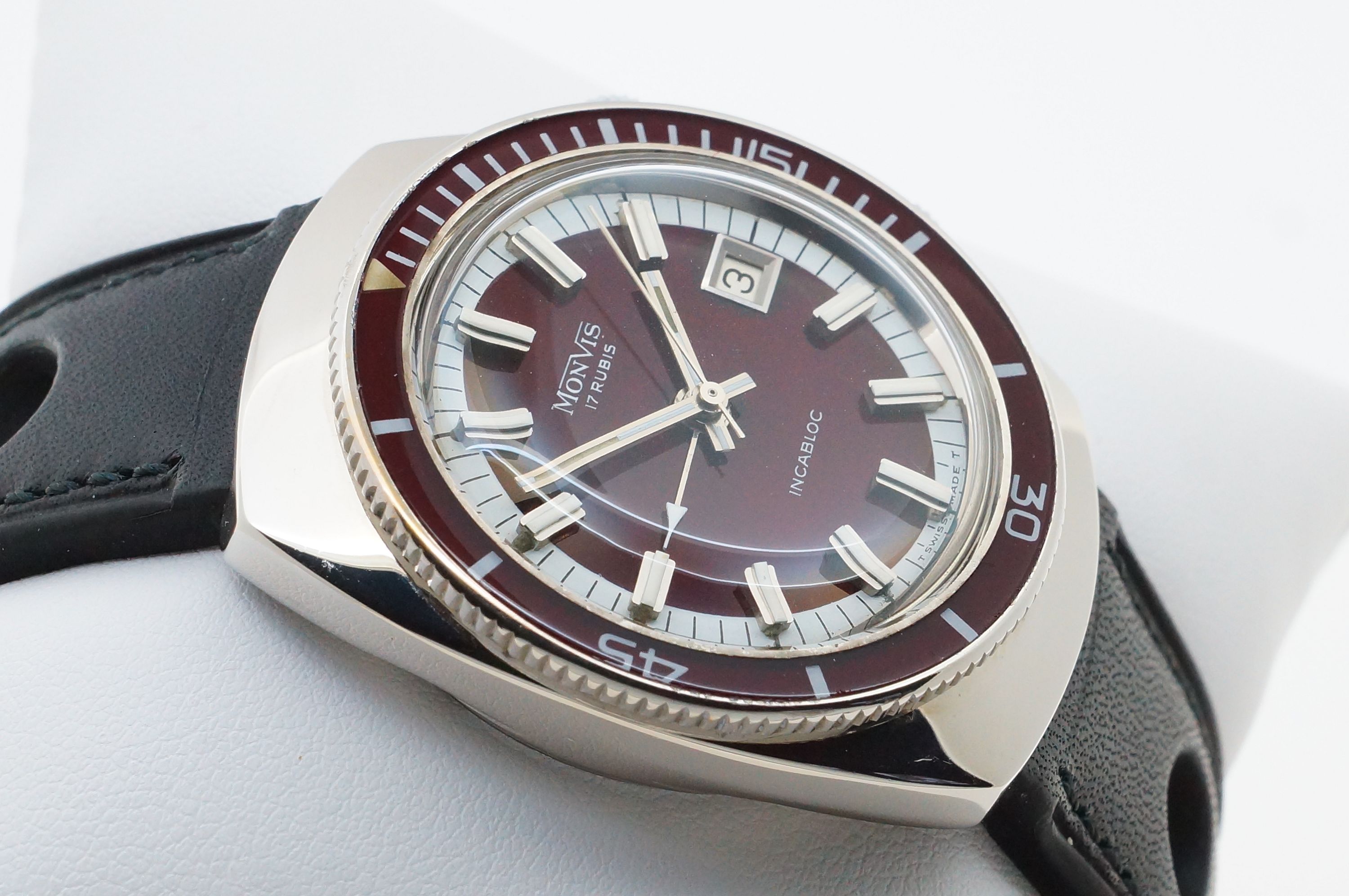 Monvis Alarm Date Diver 21 Rubis – AS 1931