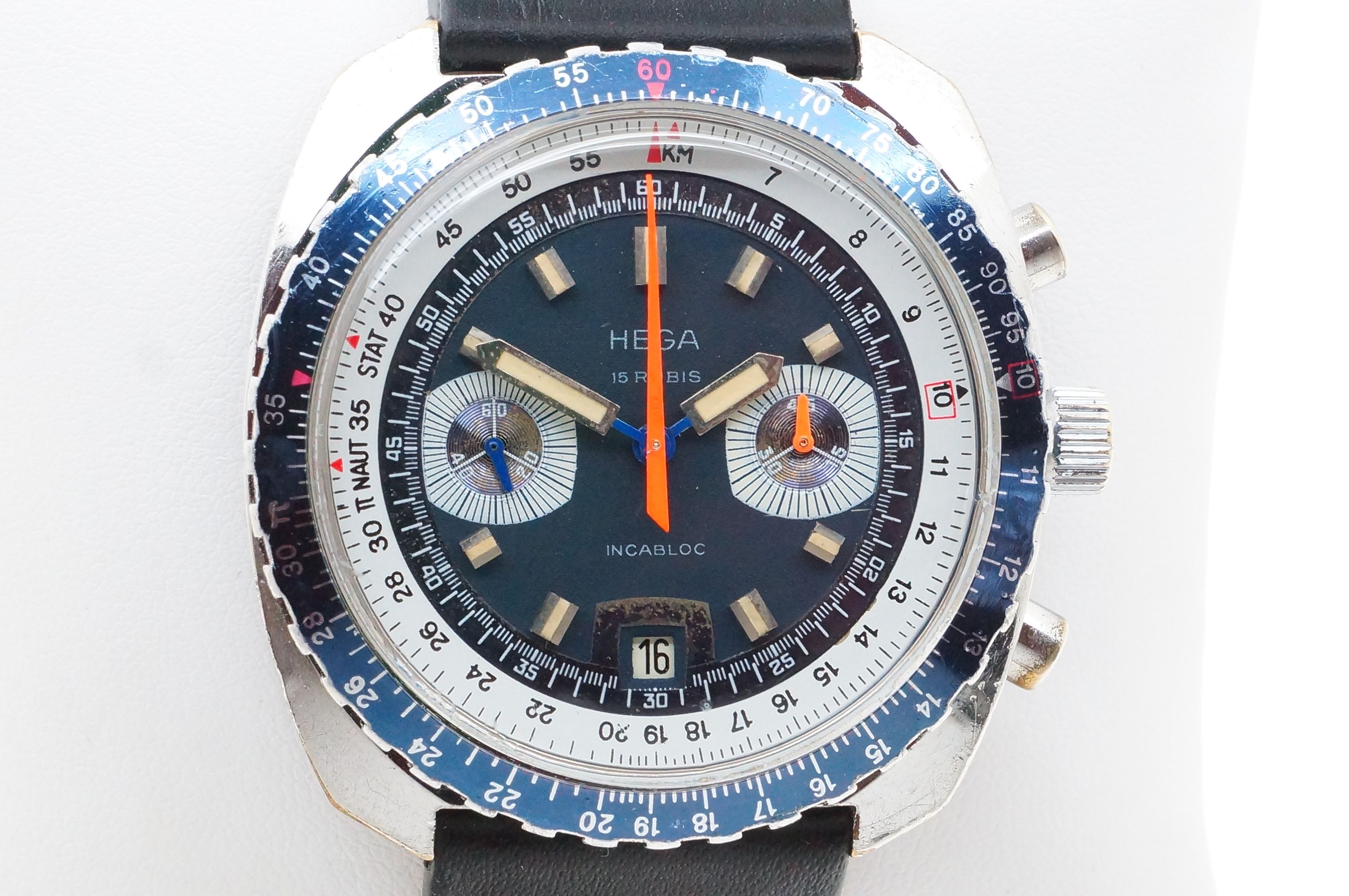 Hega Chronograph XXL – Valjoux 7734