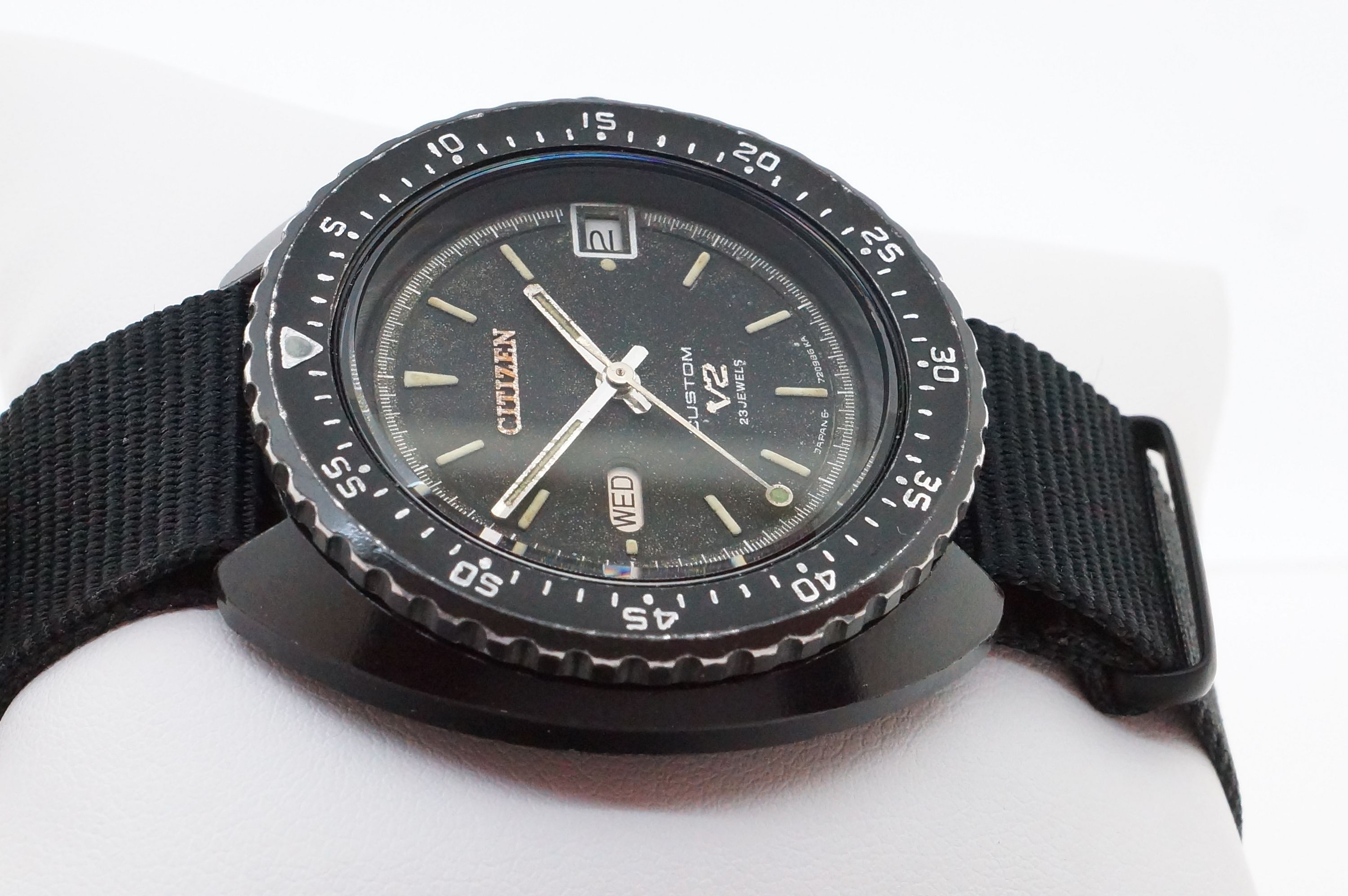 Citizen Custom V2 Automatic Black Diver Ref. 4-722400TA – Kaliber 7291 (1973)