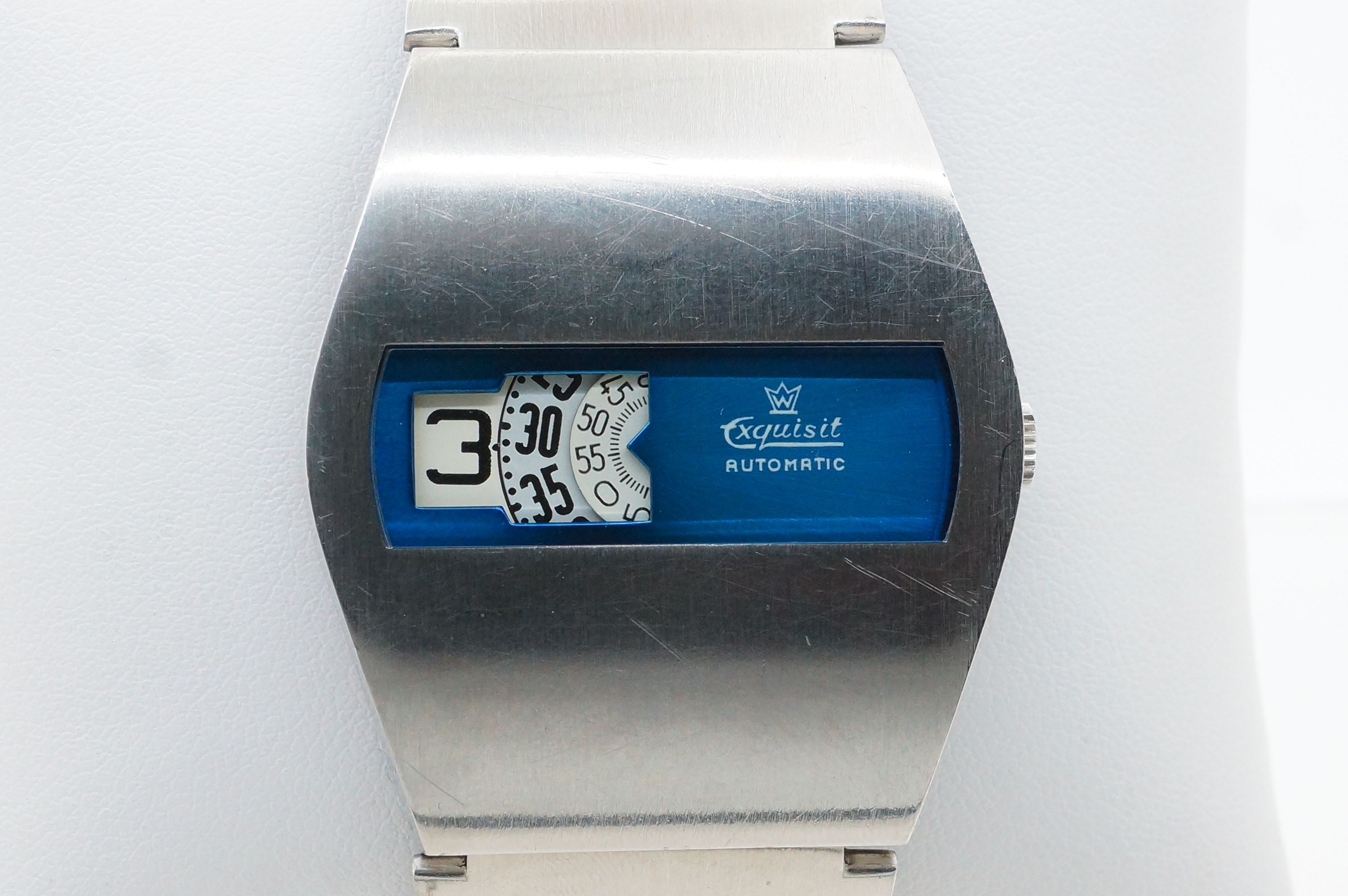 Exquisit Digital Automatic Scheibenuhr – PUW 1560D
