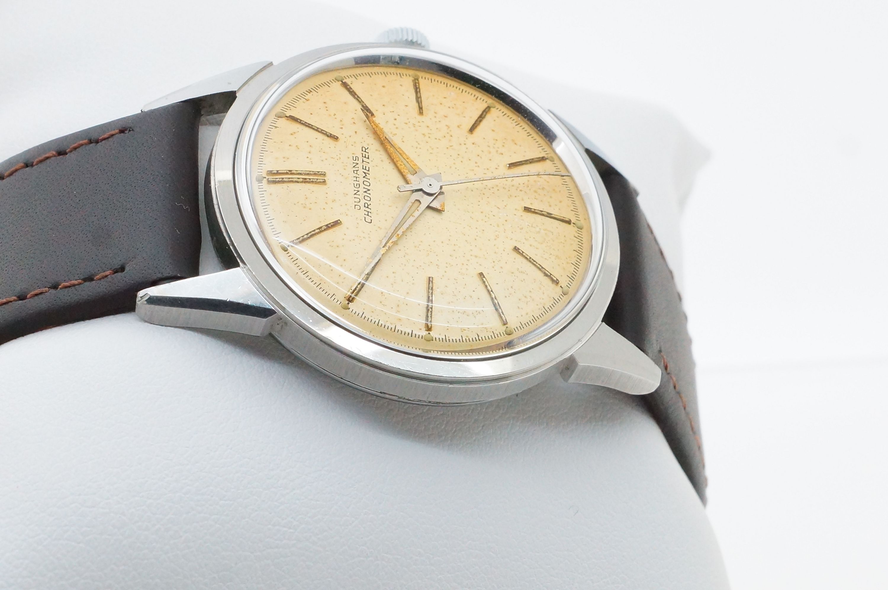 Junghans Chronometer Edelstahl – Kaliber J82/1 (1957)