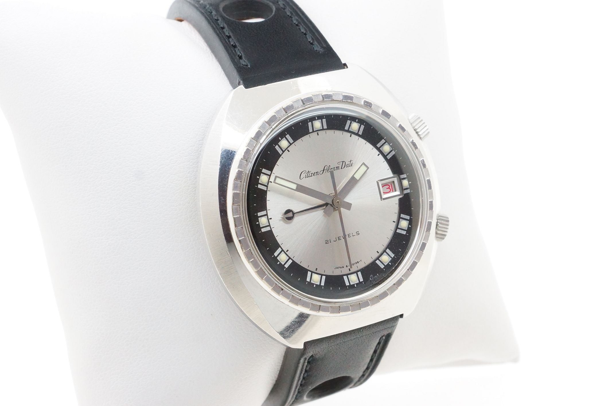 Citizen Alarm Date 21 Jewels – Kaliber 3102 (1970)