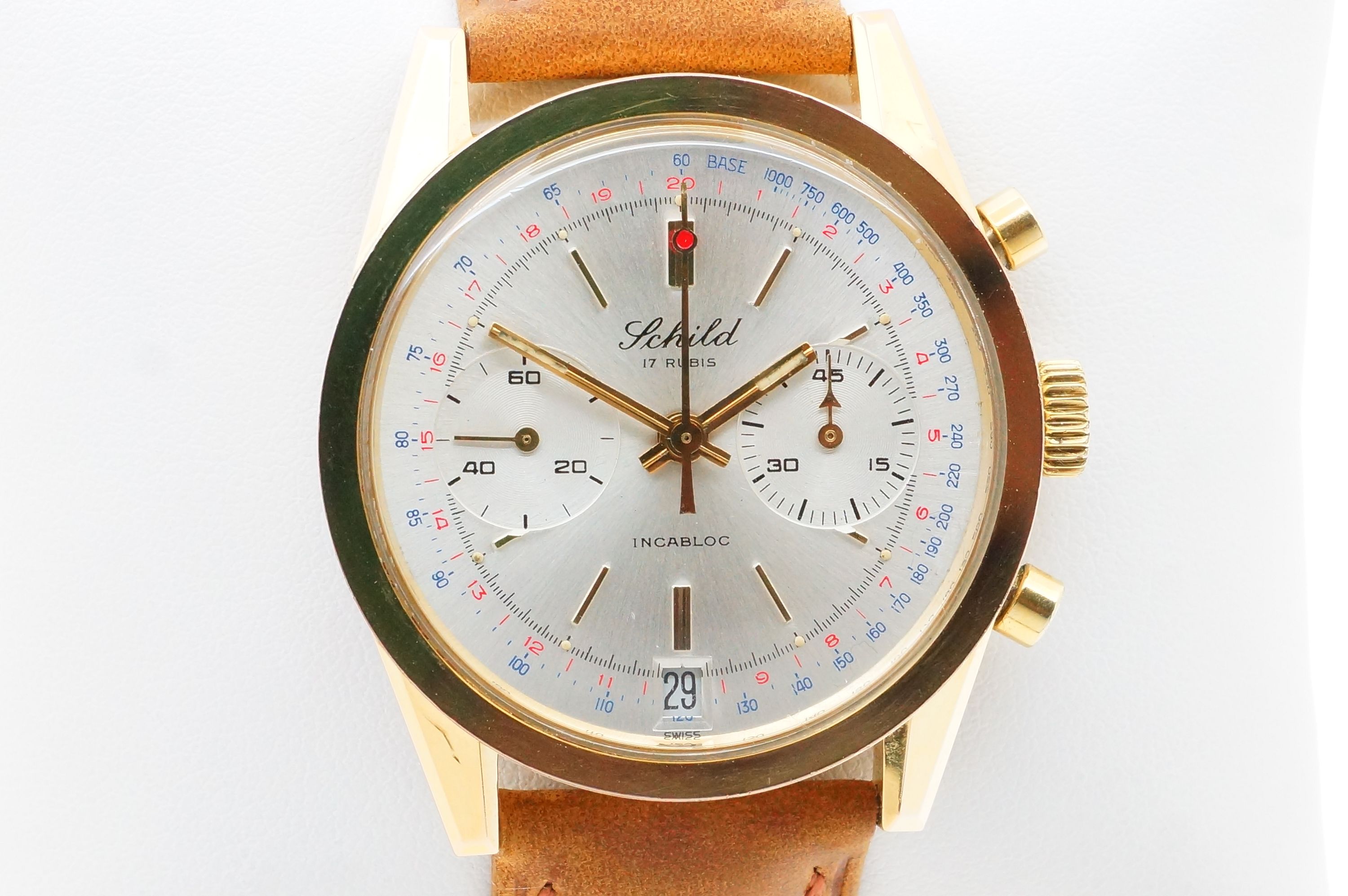Schild Chronograph 17 Rubis – Landeron 187