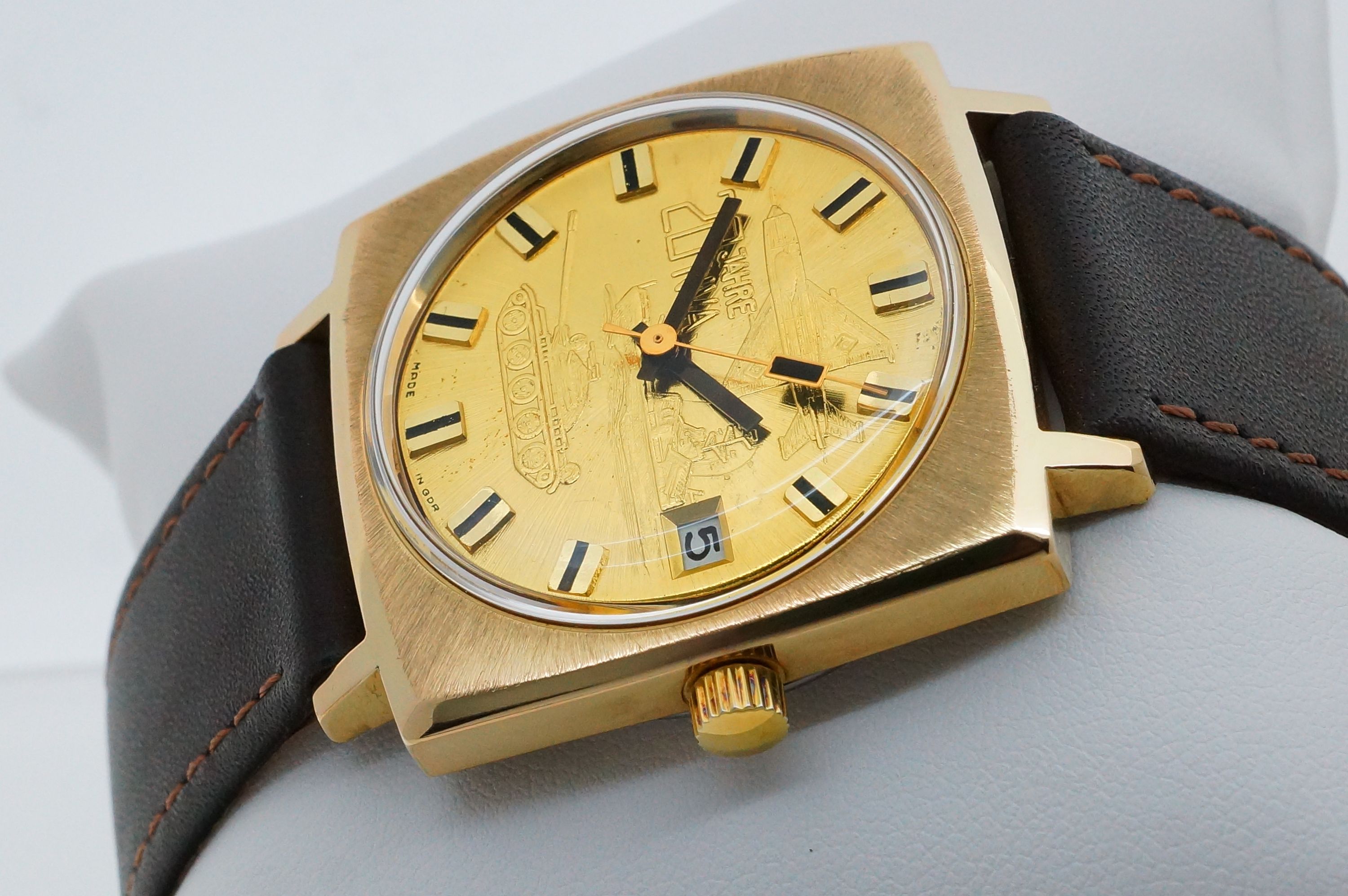 Glashütte Spezimatic 20 Jahre NVA – GUB 75 (1975)