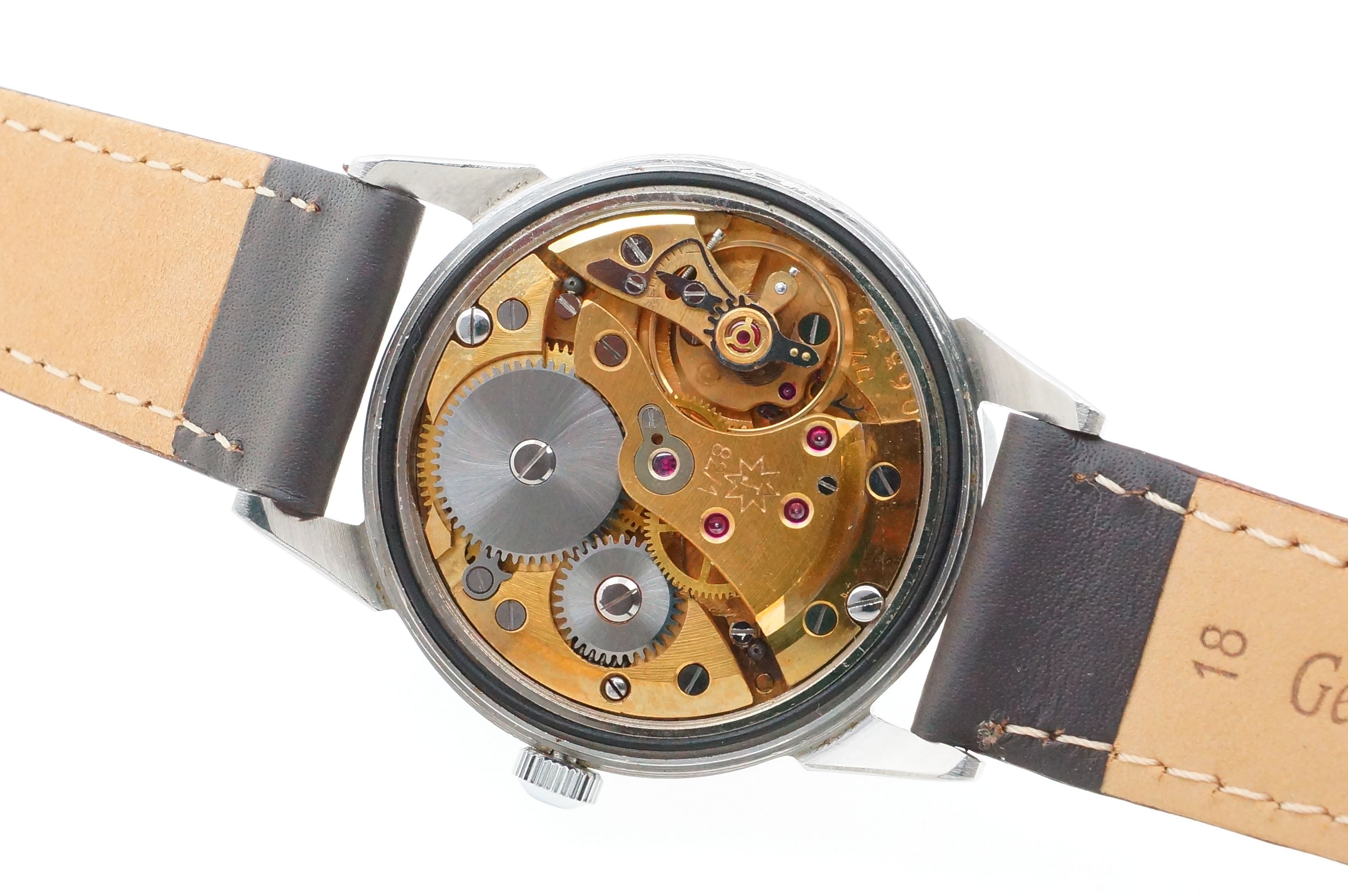 Junghans Chronometer Edelstahl – Kaliber J82/1 (1957)