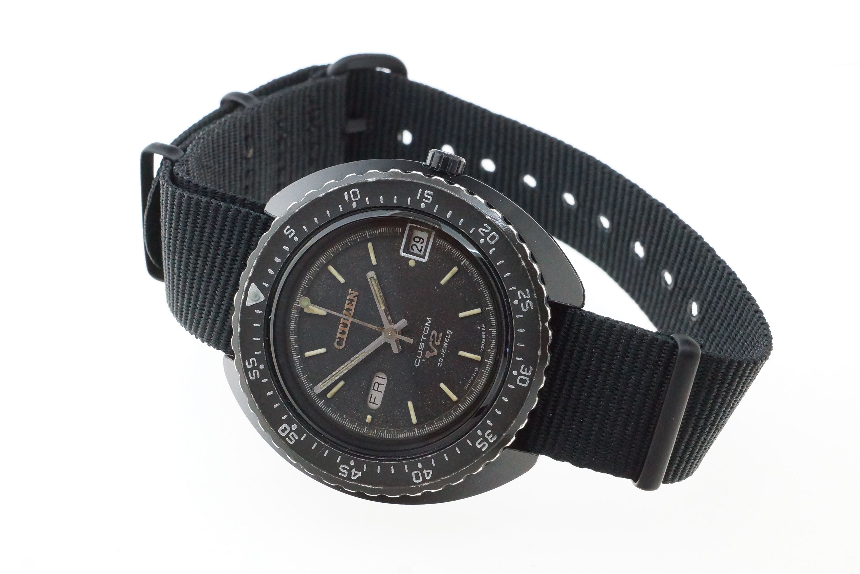 Citizen Custom V2 Automatic Taucheruhr Ref. 4-722400TA – Kaliber 7291 (1973)