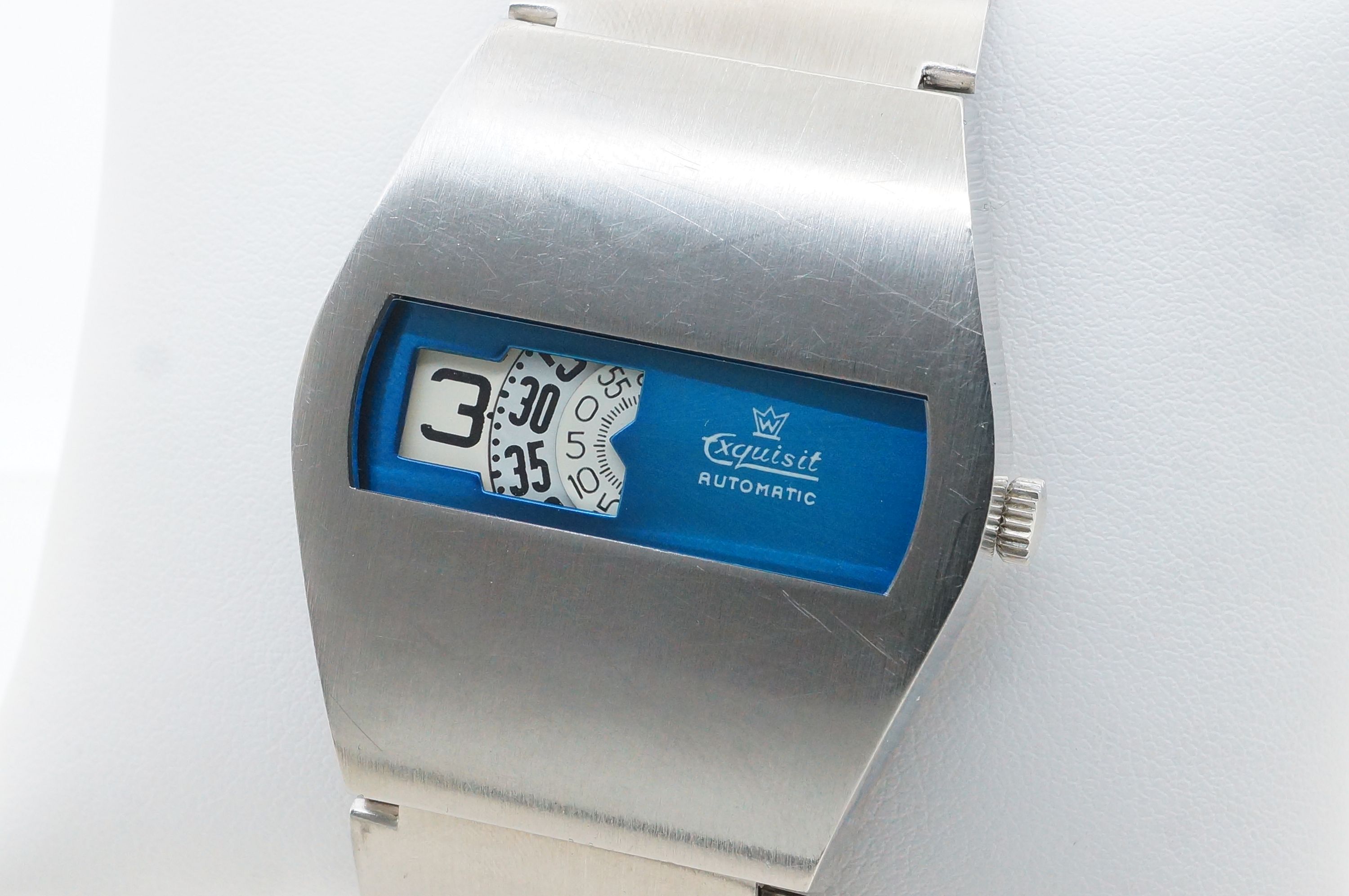 Exquisit Digital Automatic Scheibenuhr – PUW 1560D