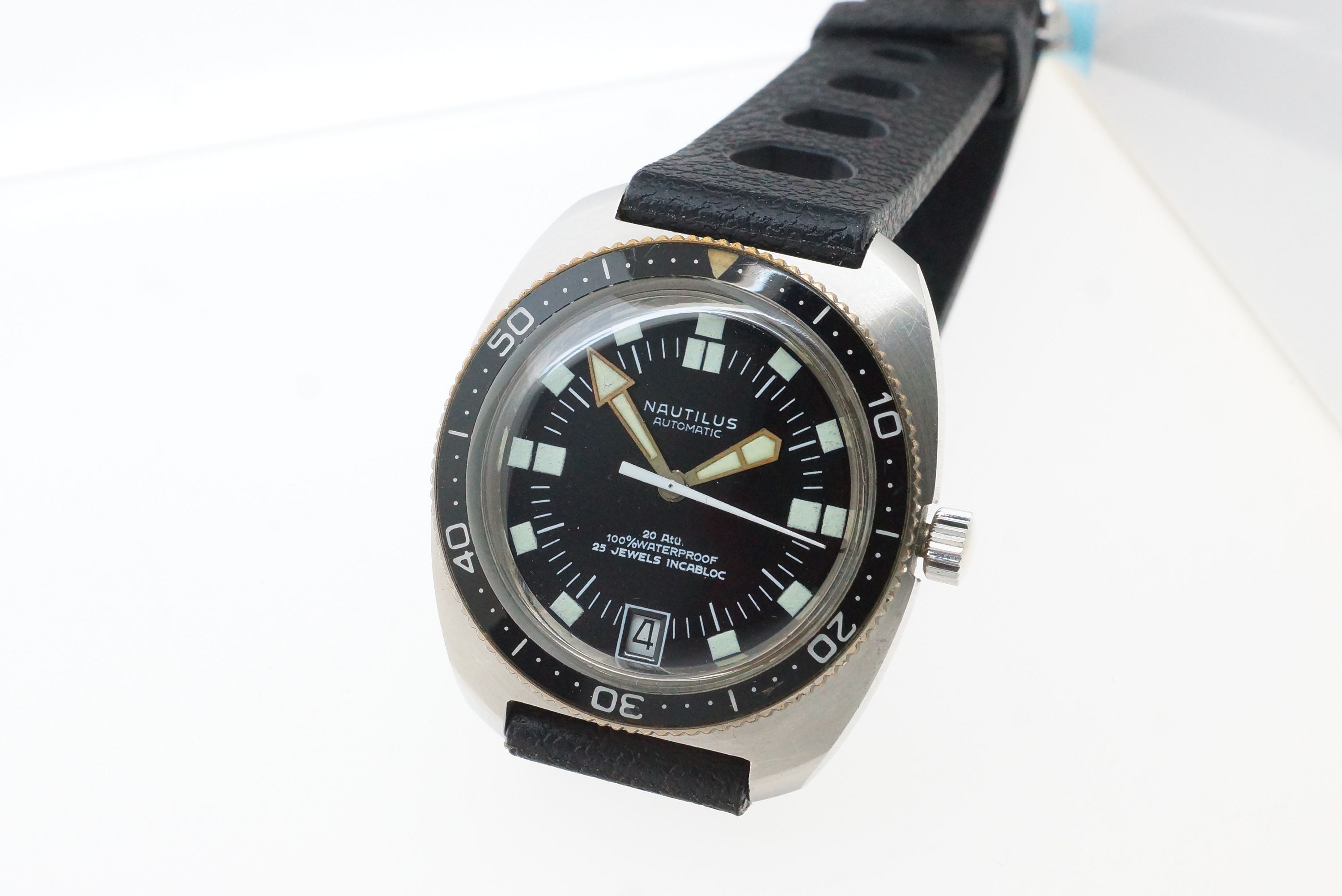 Nautilus Automatic 20 Atü TS200 Taucheruhr – PUW 1561