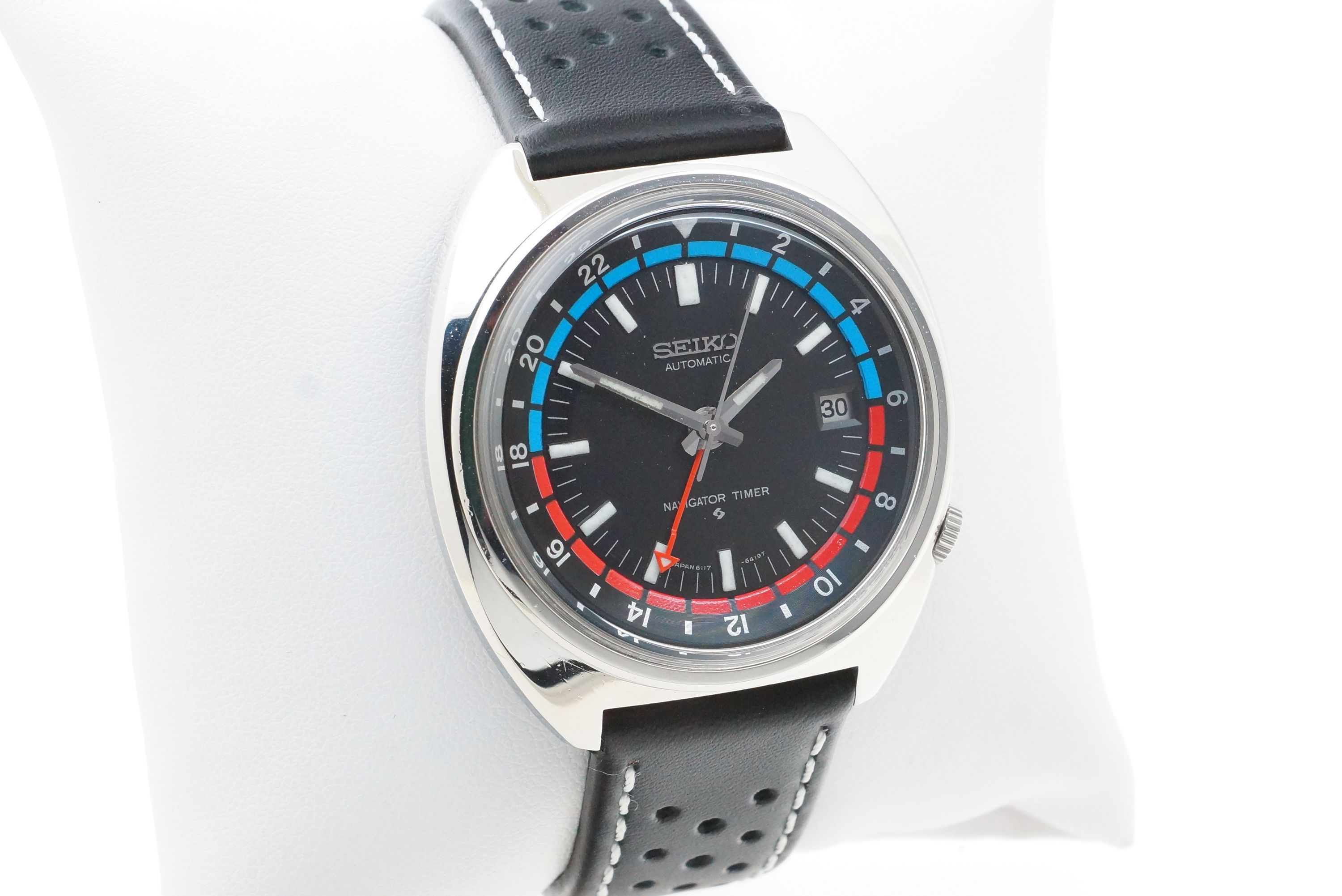 Seiko Navigator Timer Automatic GMT Ref. 6117-6419 – Kaliber 6117B (1974)