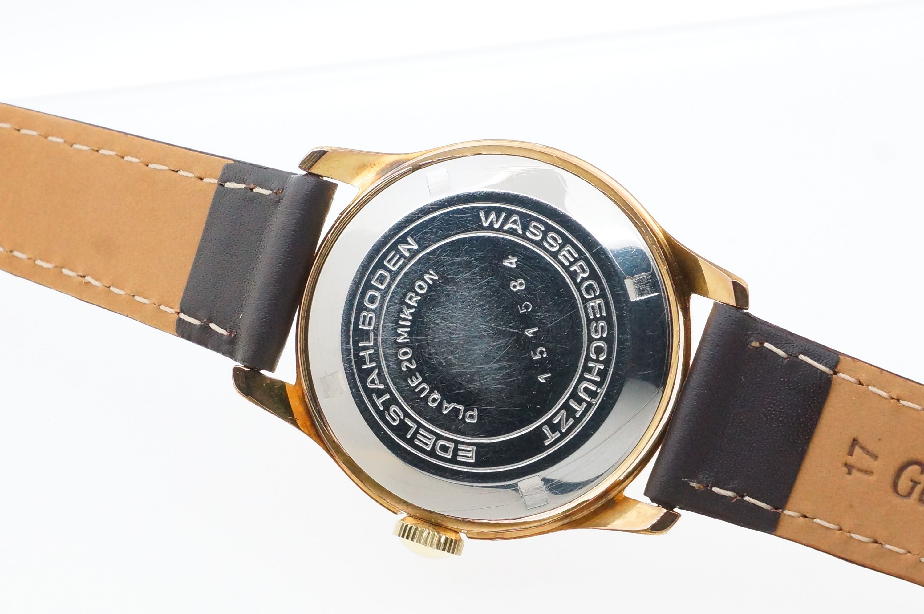 GUB Glashütte Handaufzug – Kaliber 60.1 (1960)