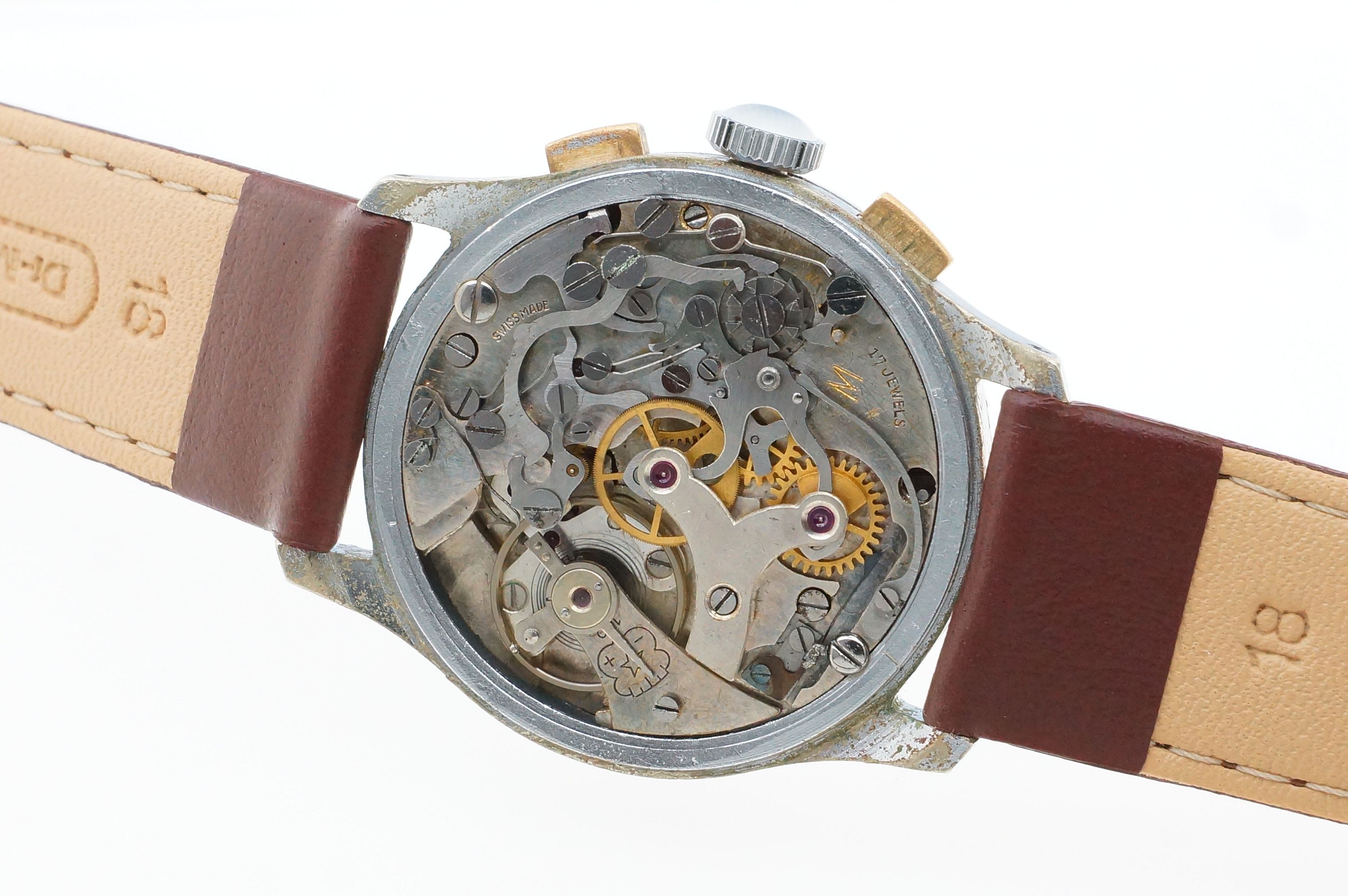 Chronograph Handaufzug – Venus 170