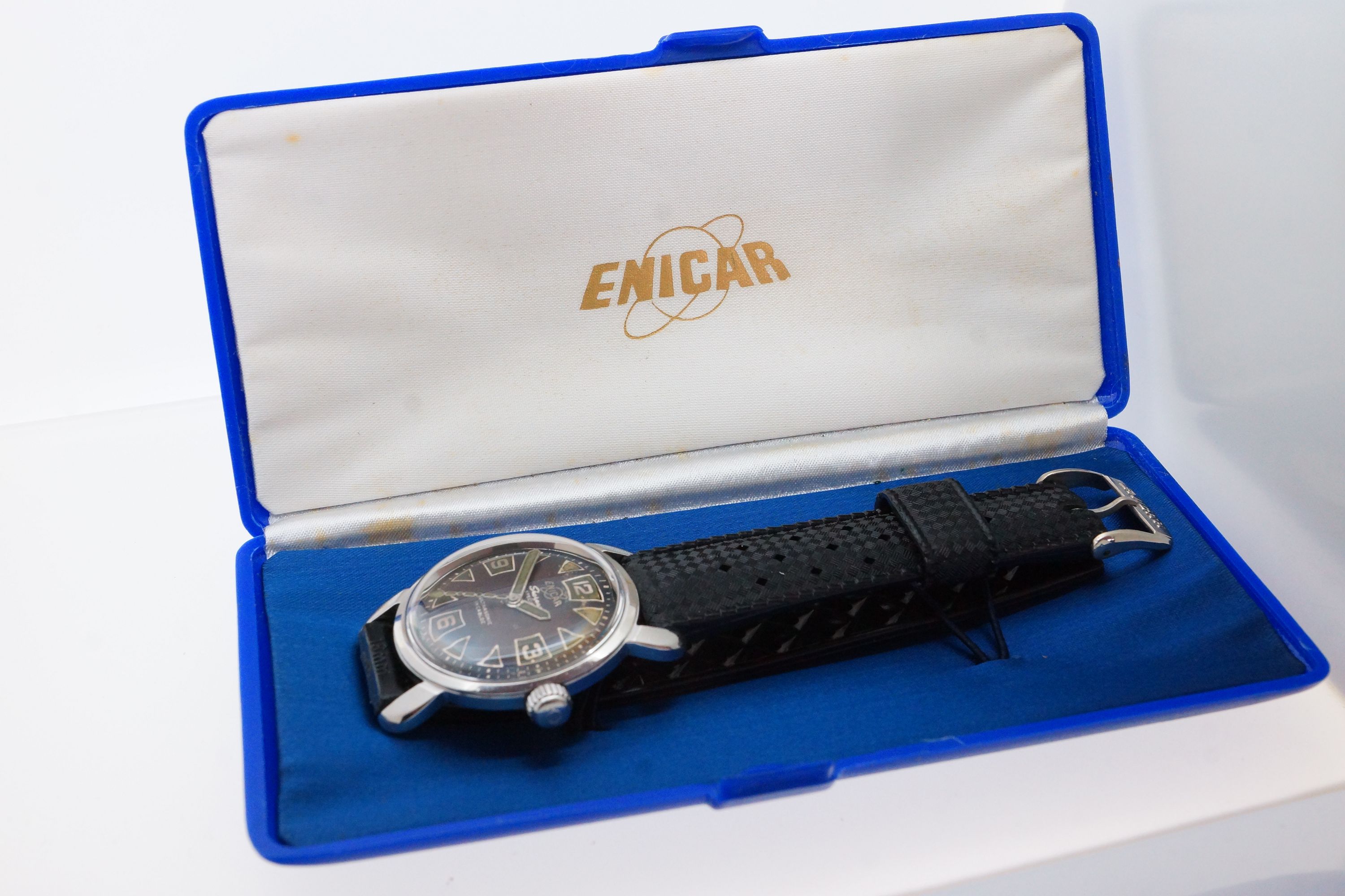 Enicar Sherpas Special Ultrasonic Ref. 100/61-10aSN – AR 1010 (1956)