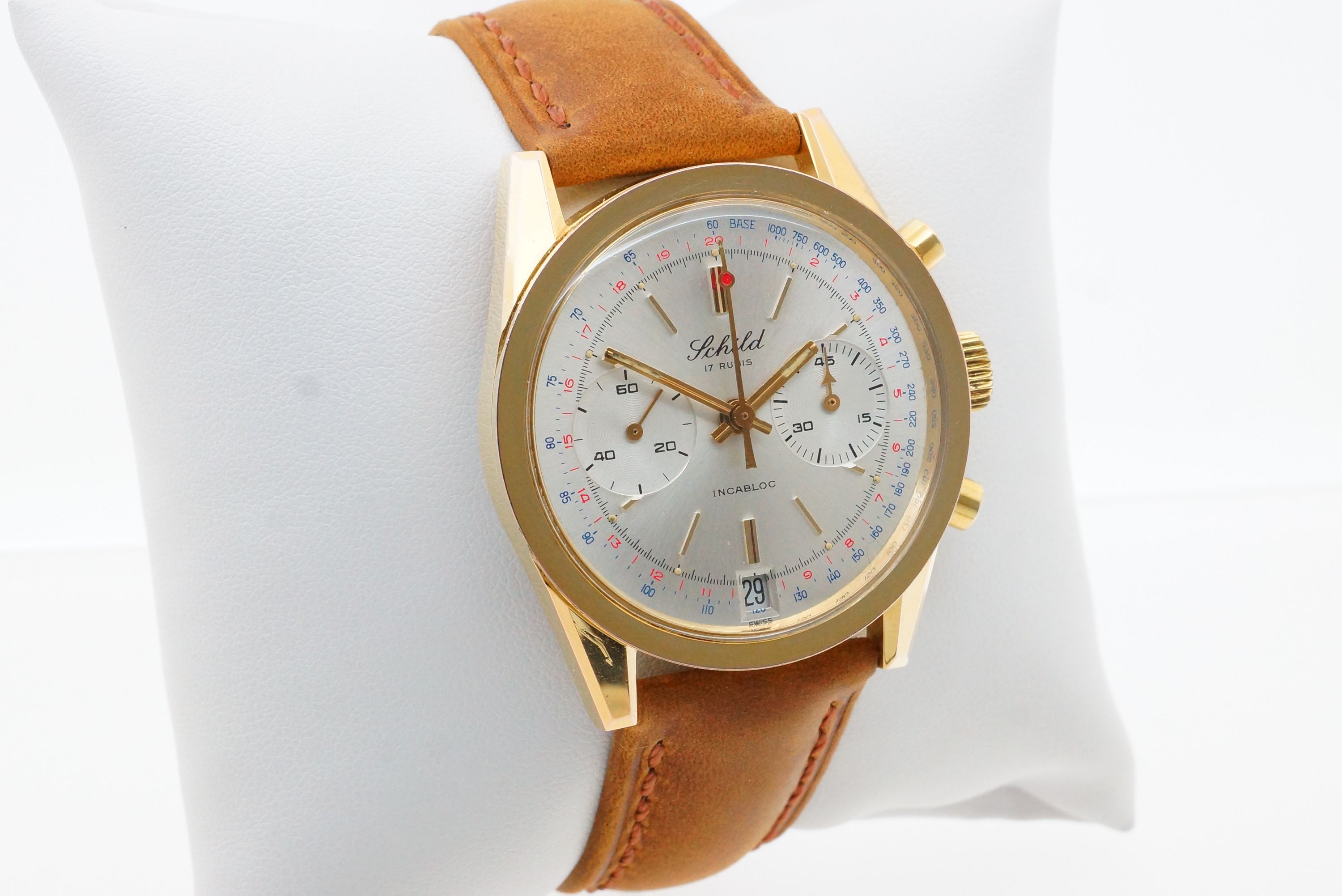 Schild Chronograph 17 Rubis – Landeron 187