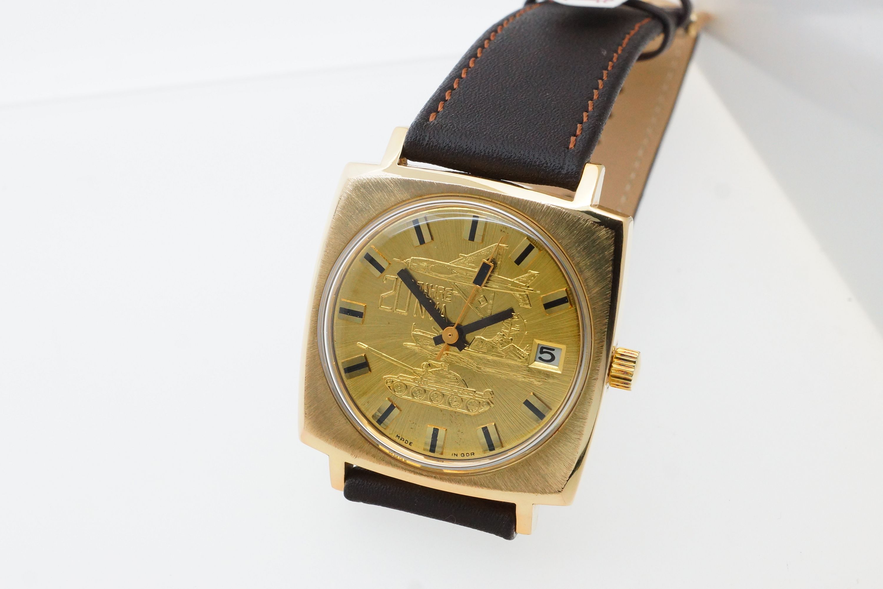 Glashütte Spezimatic 20 Jahre NVA – GUB 75 (1975)