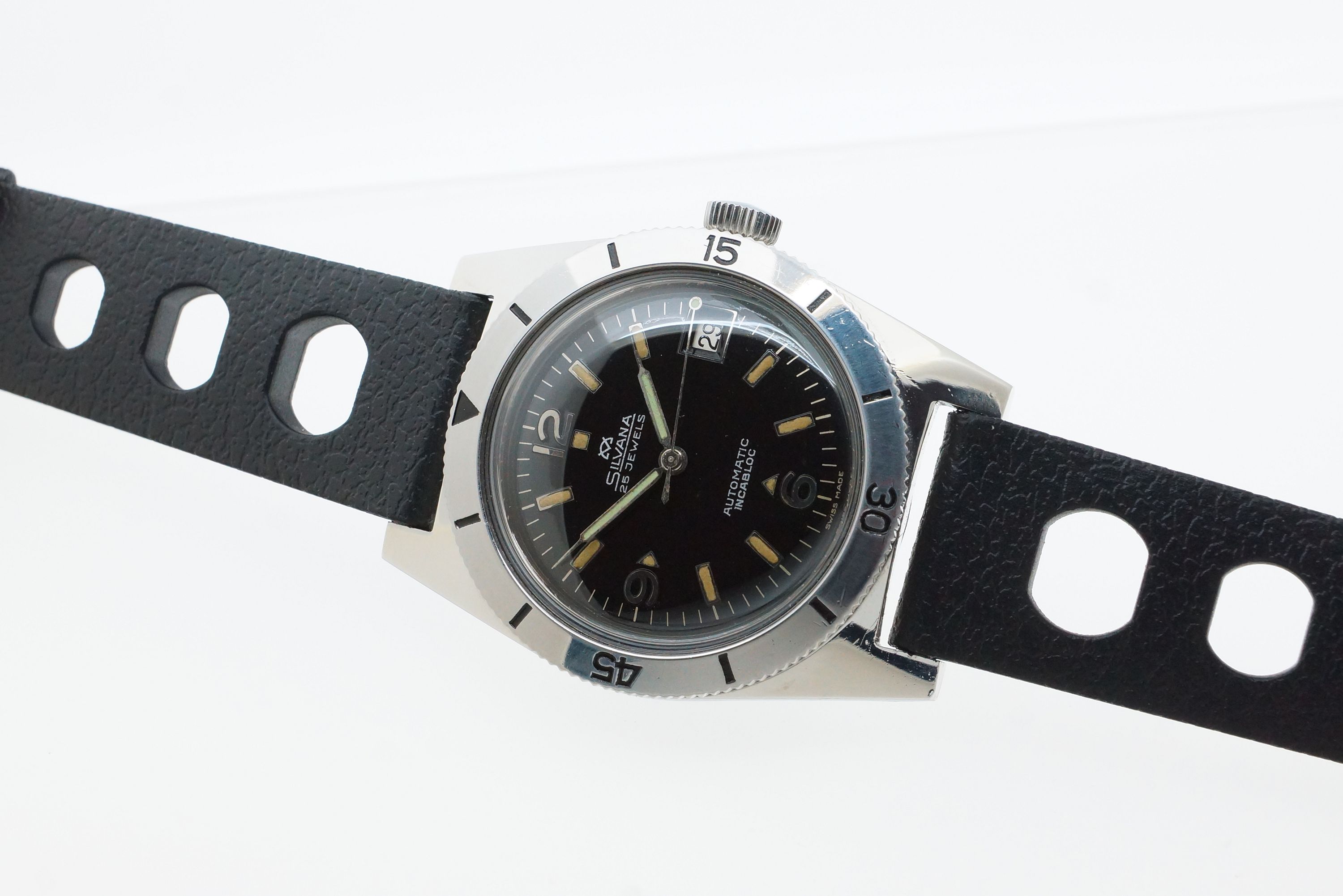 Silvana Automatic Taucheruhr 25 Jewels Ref. 10076C – ETA 2472