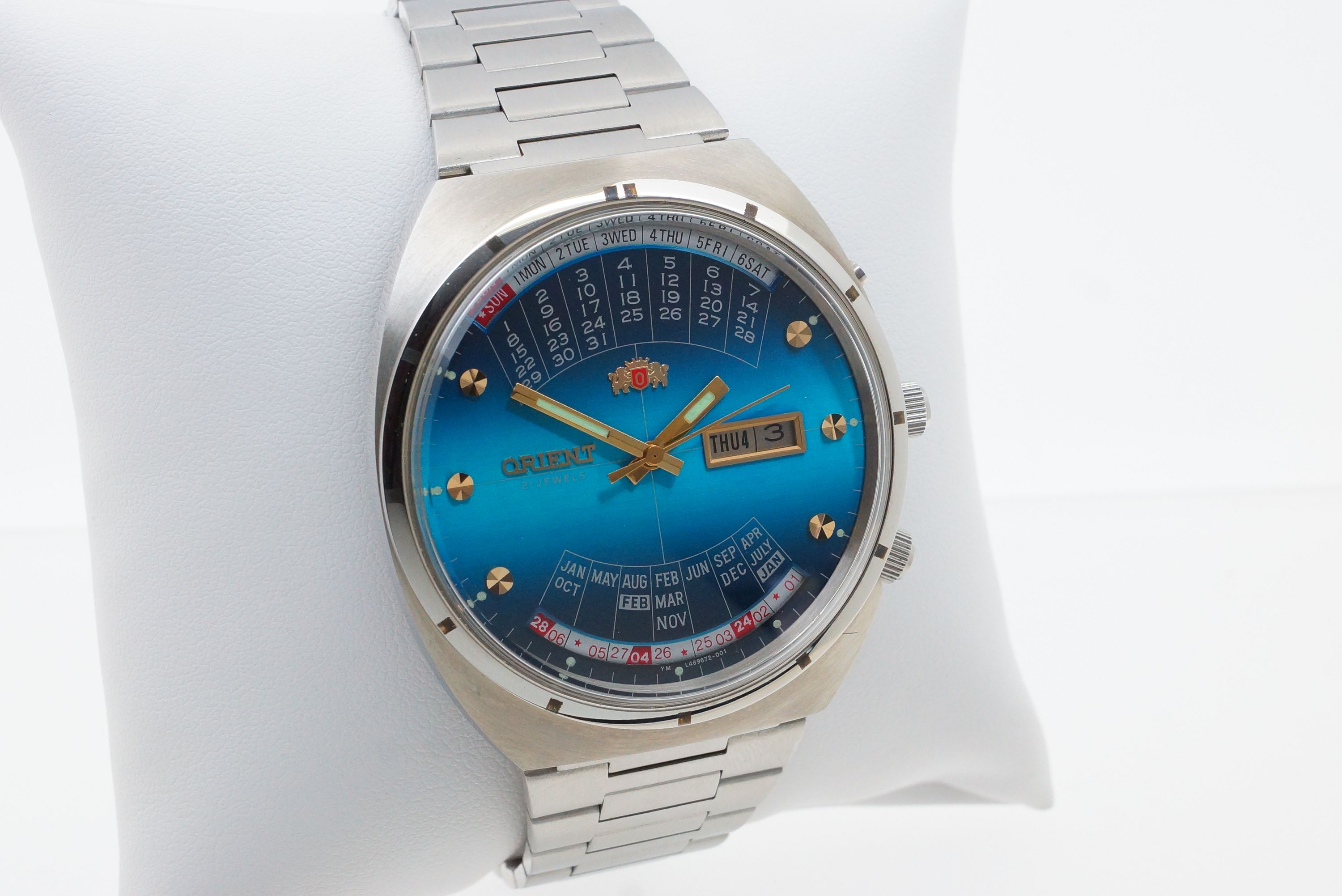 Orient Calendar Automatic 21 Jewels NOS – Kaliber 46943