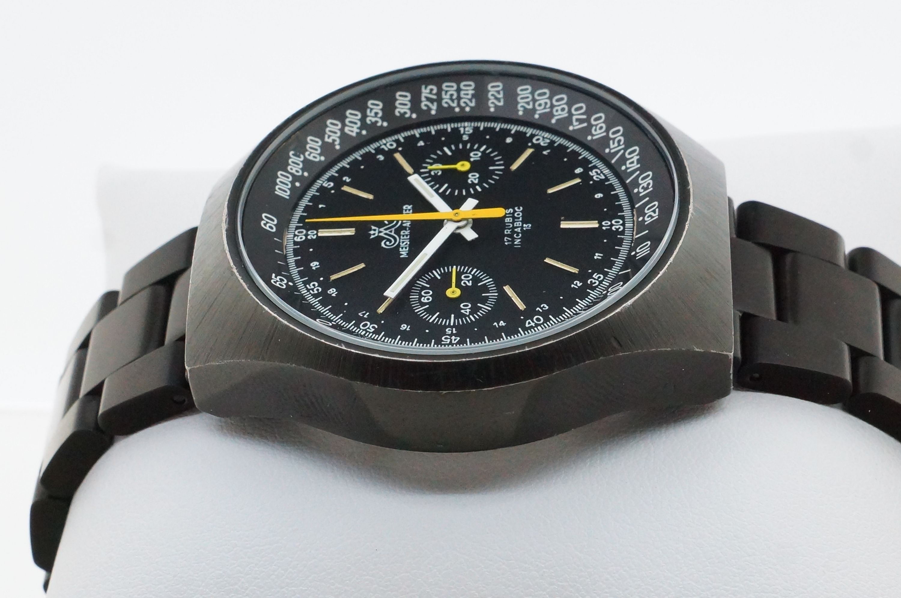 Meister Anker PVD Chronograph – Valjoux 7733