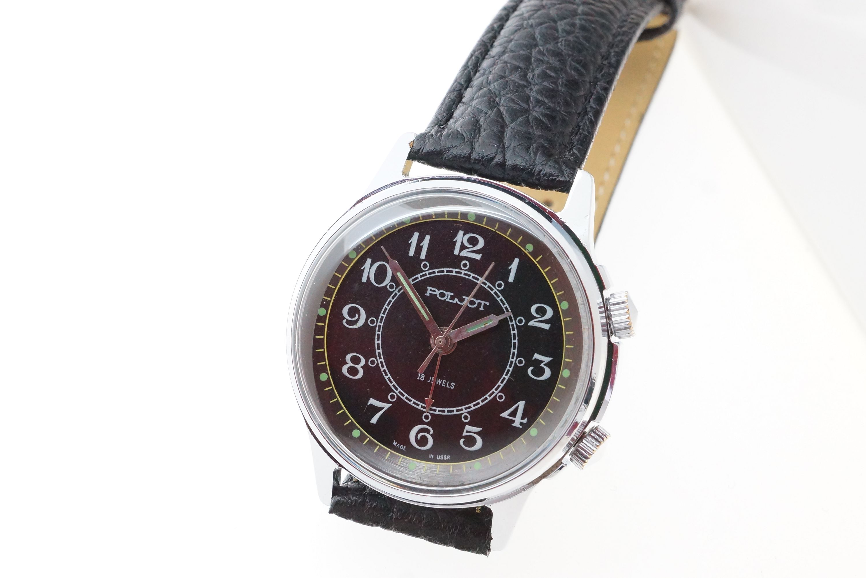 Poljot Armbandwecker 18 Jewels – Kaliber 2612