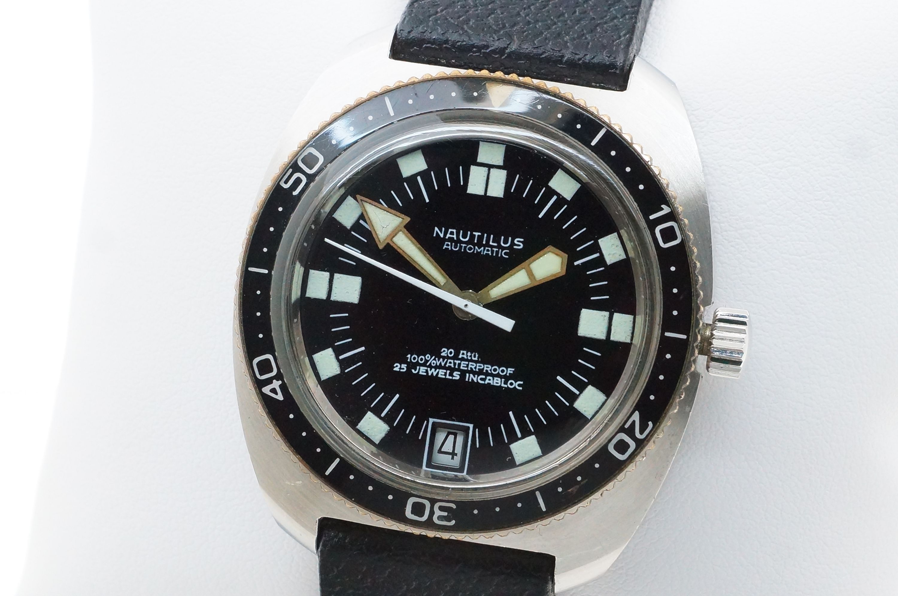 Nautilus Automatic 20 Atü TS200 Taucheruhr – PUW 1561