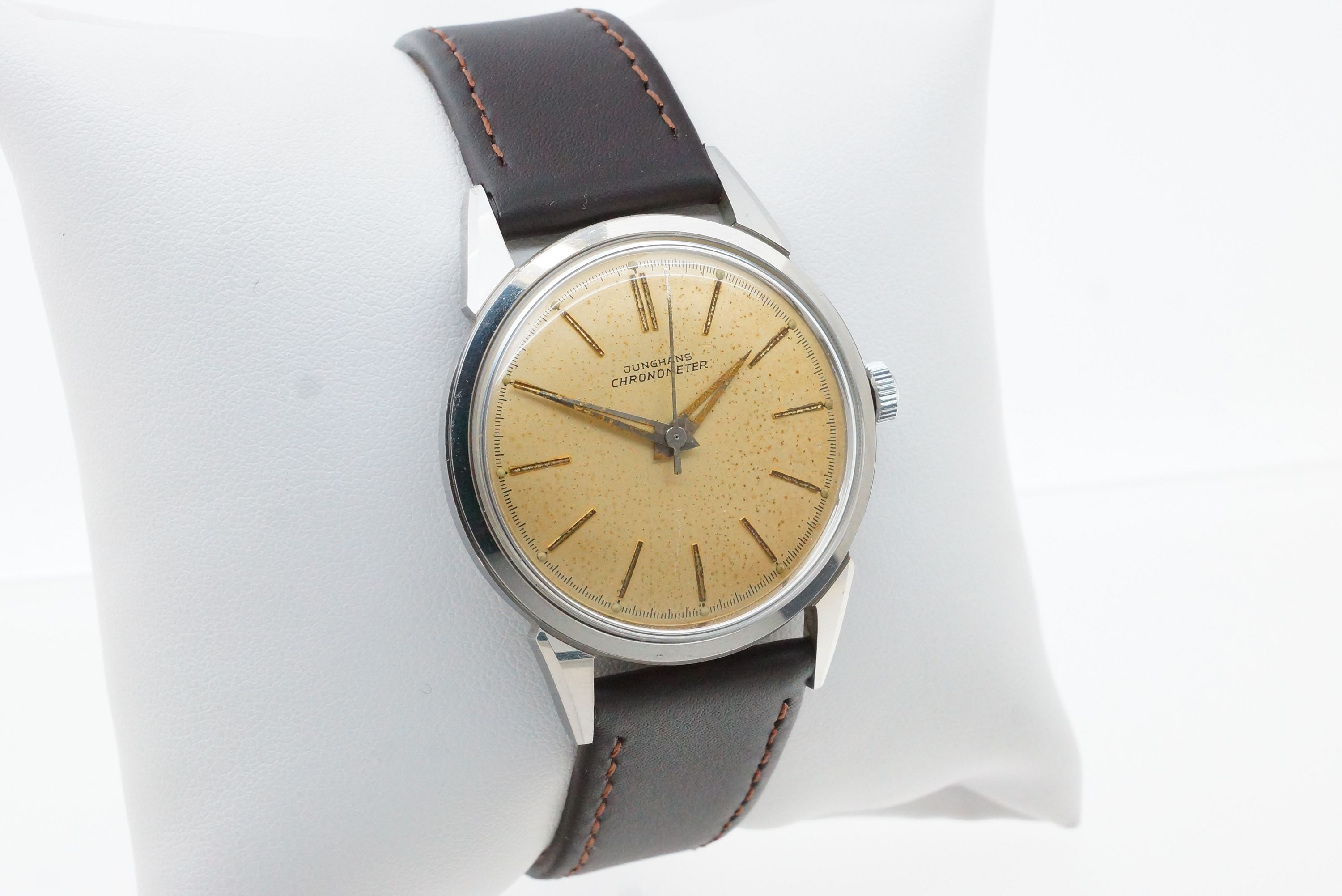 Junghans Chronometer Edelstahl – Kaliber J82/1 (1957)