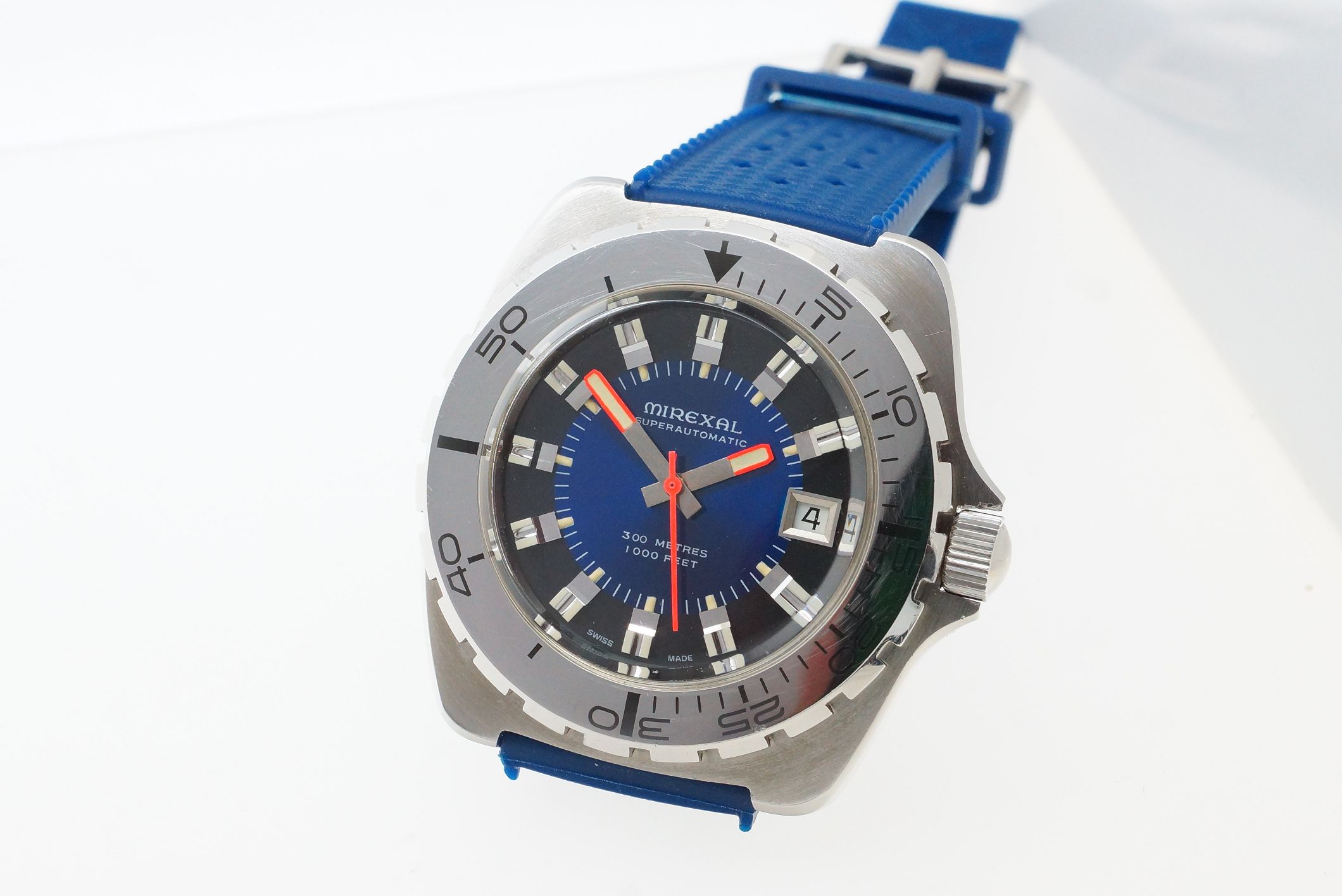 Mirexal Superautomatic Taucheruhr 300m – ETA 2783