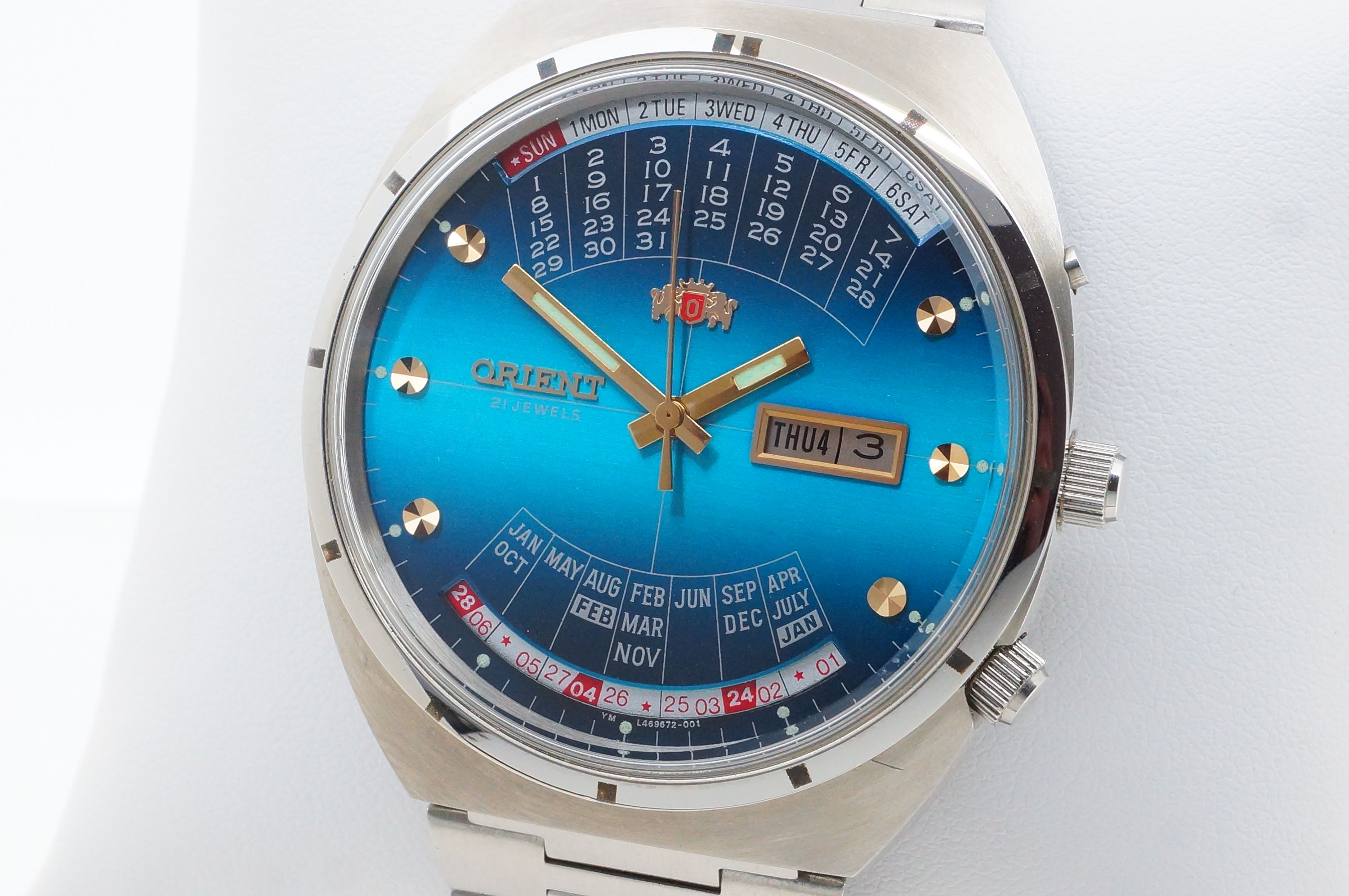 Orient Calendar Automatic 21 Jewels NOS – Kaliber 46943