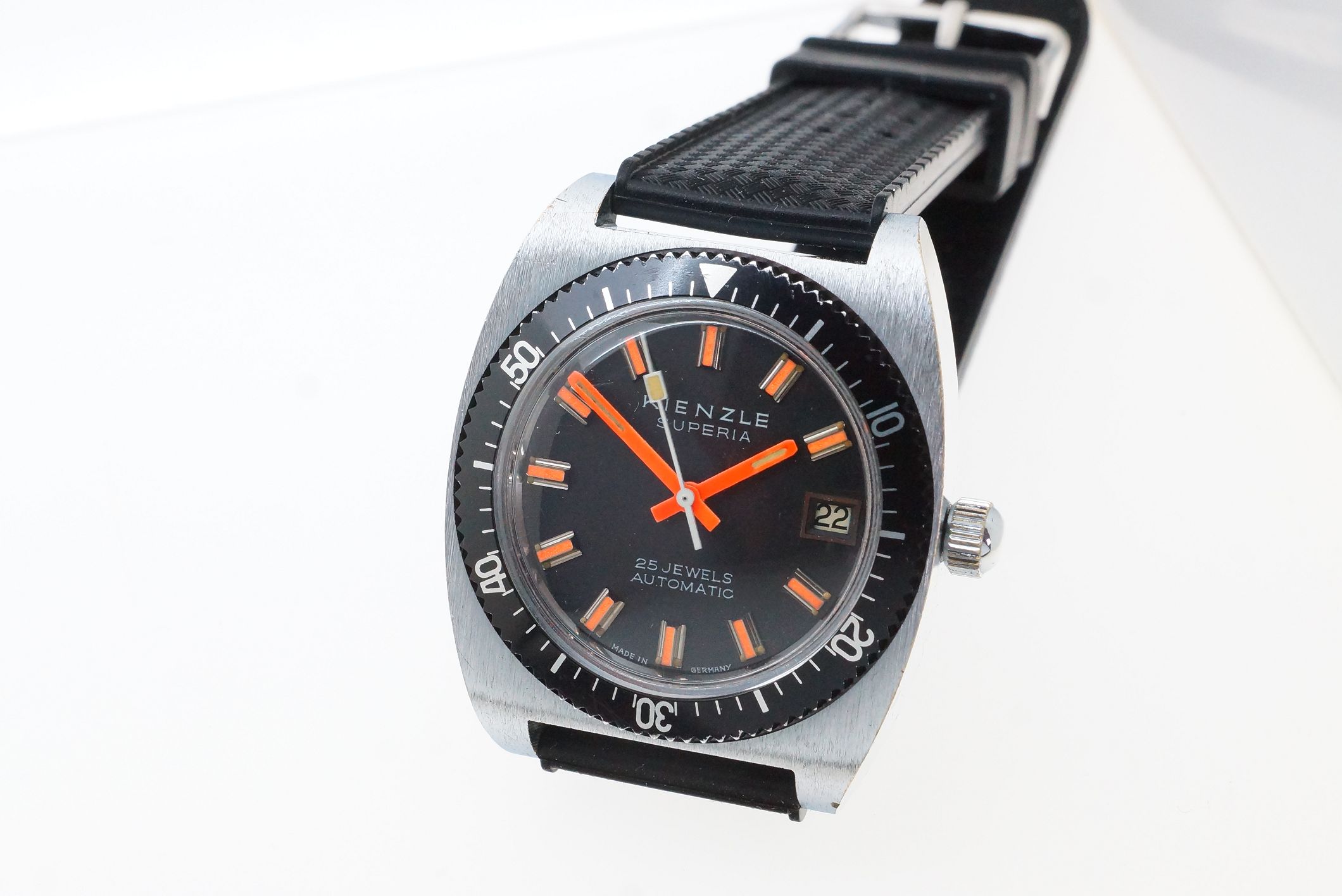 Kienzle Superia Taucherlook 25 Jewels – Durowe 7525