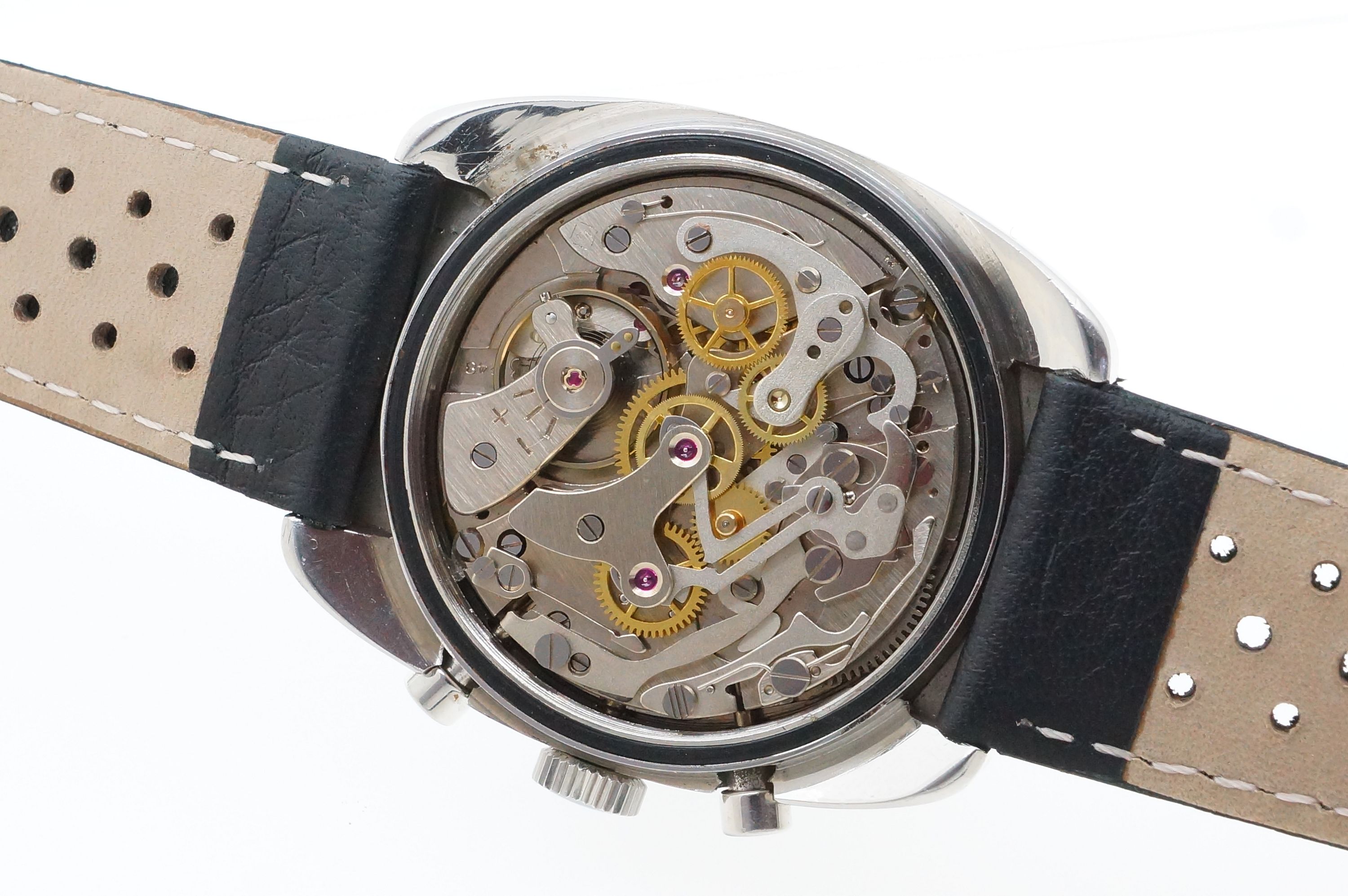 Callima Chronograph 17 Jewels Super Waterproof 165 Feet – Landeron 248