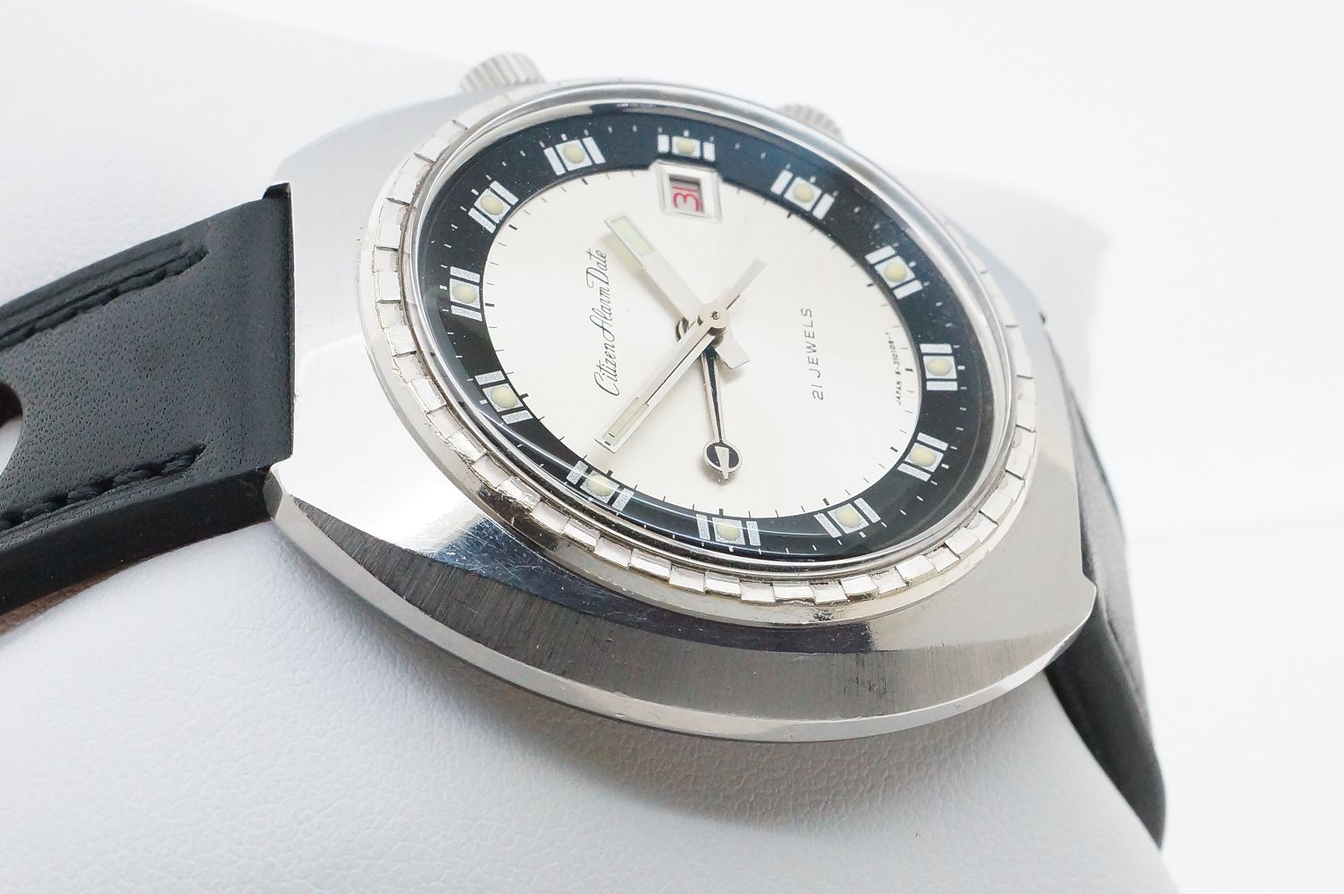 Citizen Alarm Date 21 Jewels – Kaliber 3102 (1970)