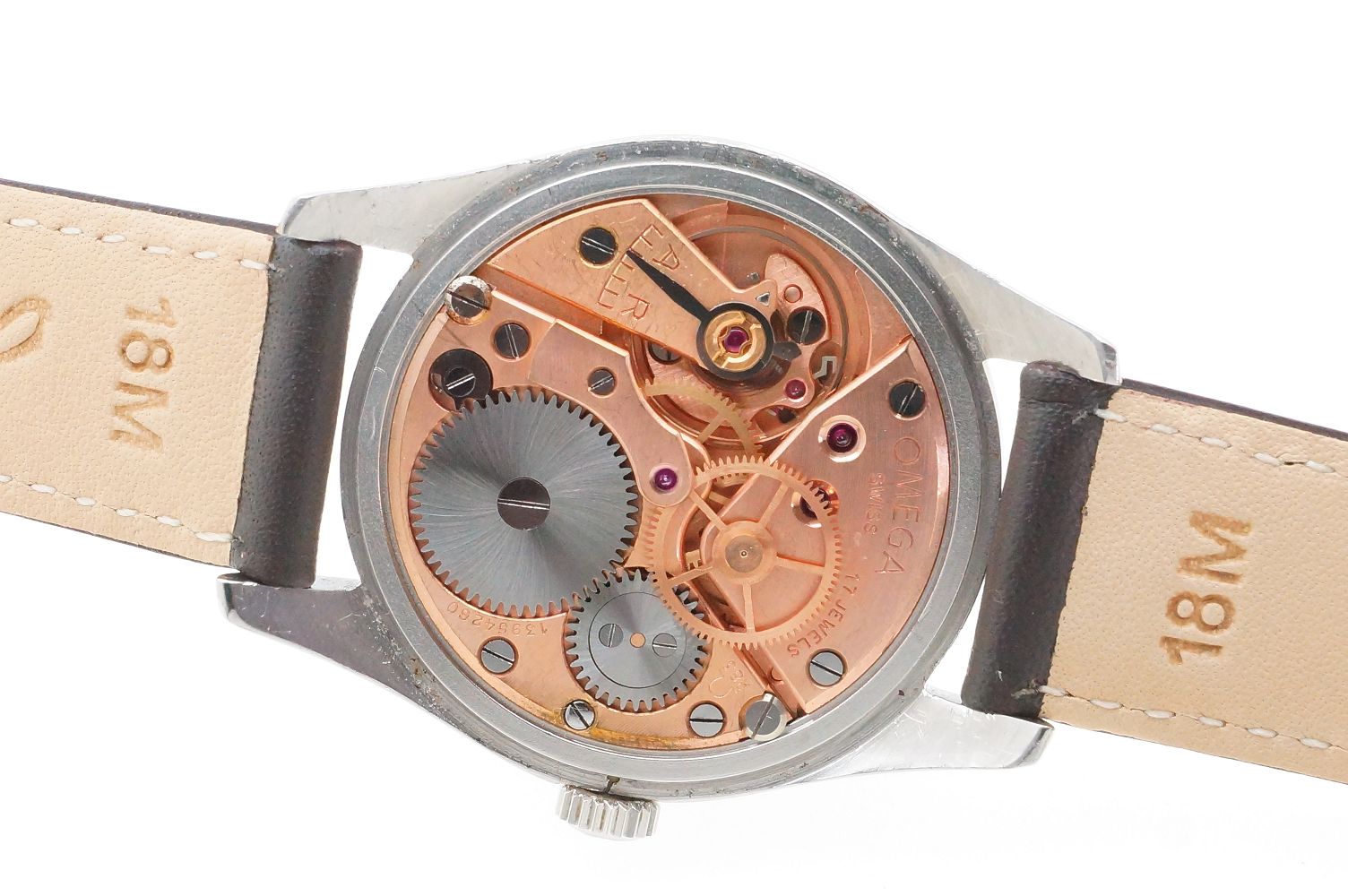 Omega Handaufzug Ref. 2760-6 SC – Kaliber 283 (1954)