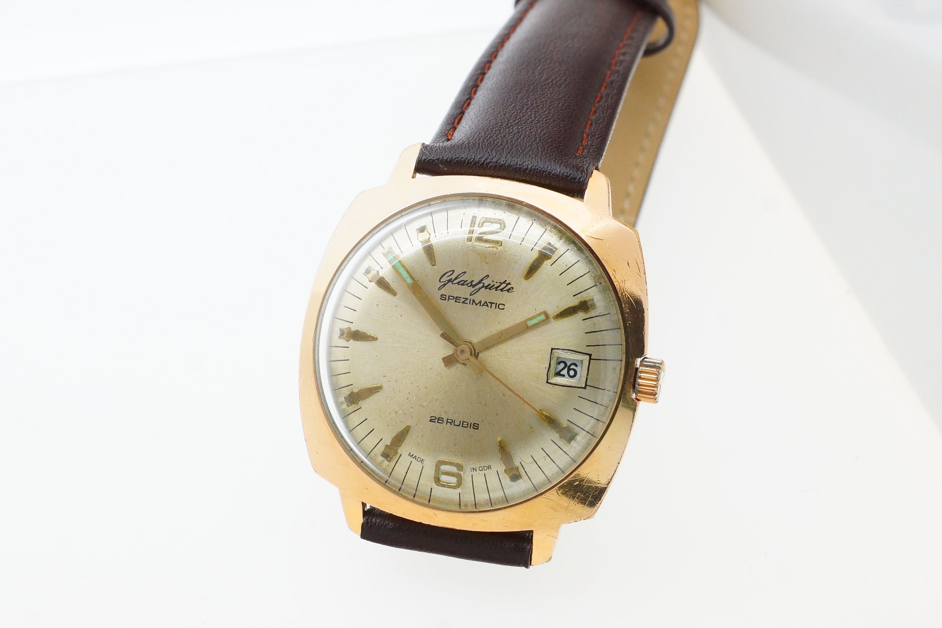 Glashütte Spezimatic 26 Rubis – GUB 75 (1977)